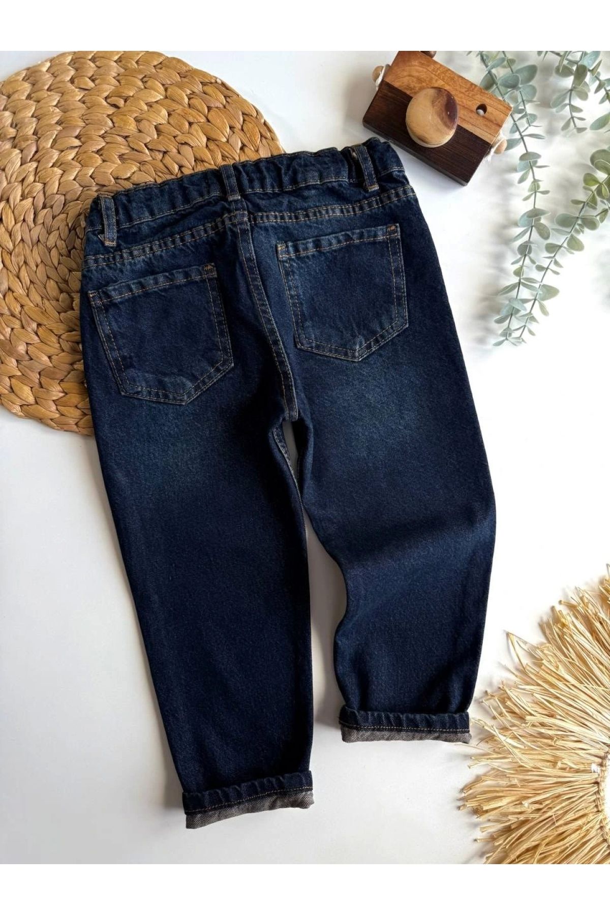 Kidmark Çocuk Modası-Boy's Dark Navy Blue Jeans 3