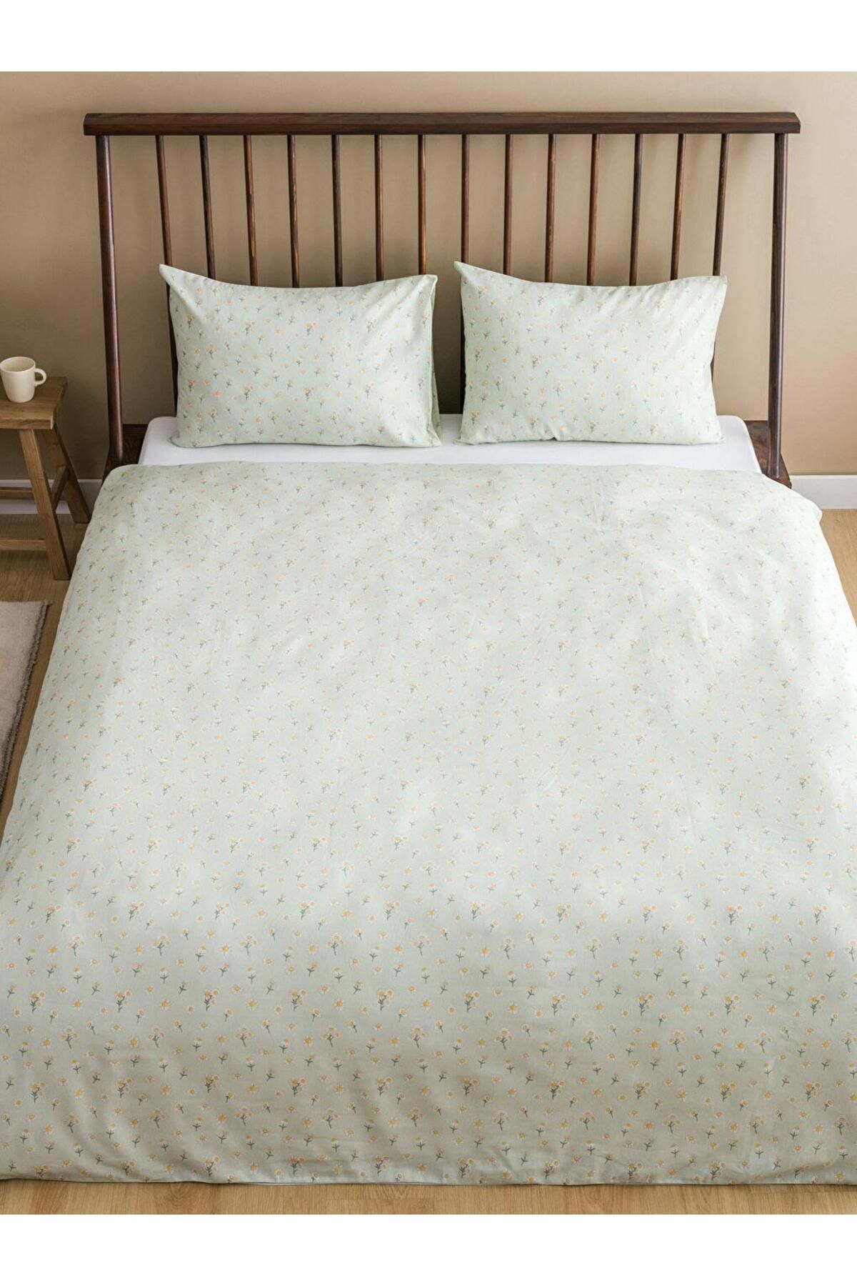 LC Waikiki-Lcw Home Floral Patterned Double Duvet Cover Set 2