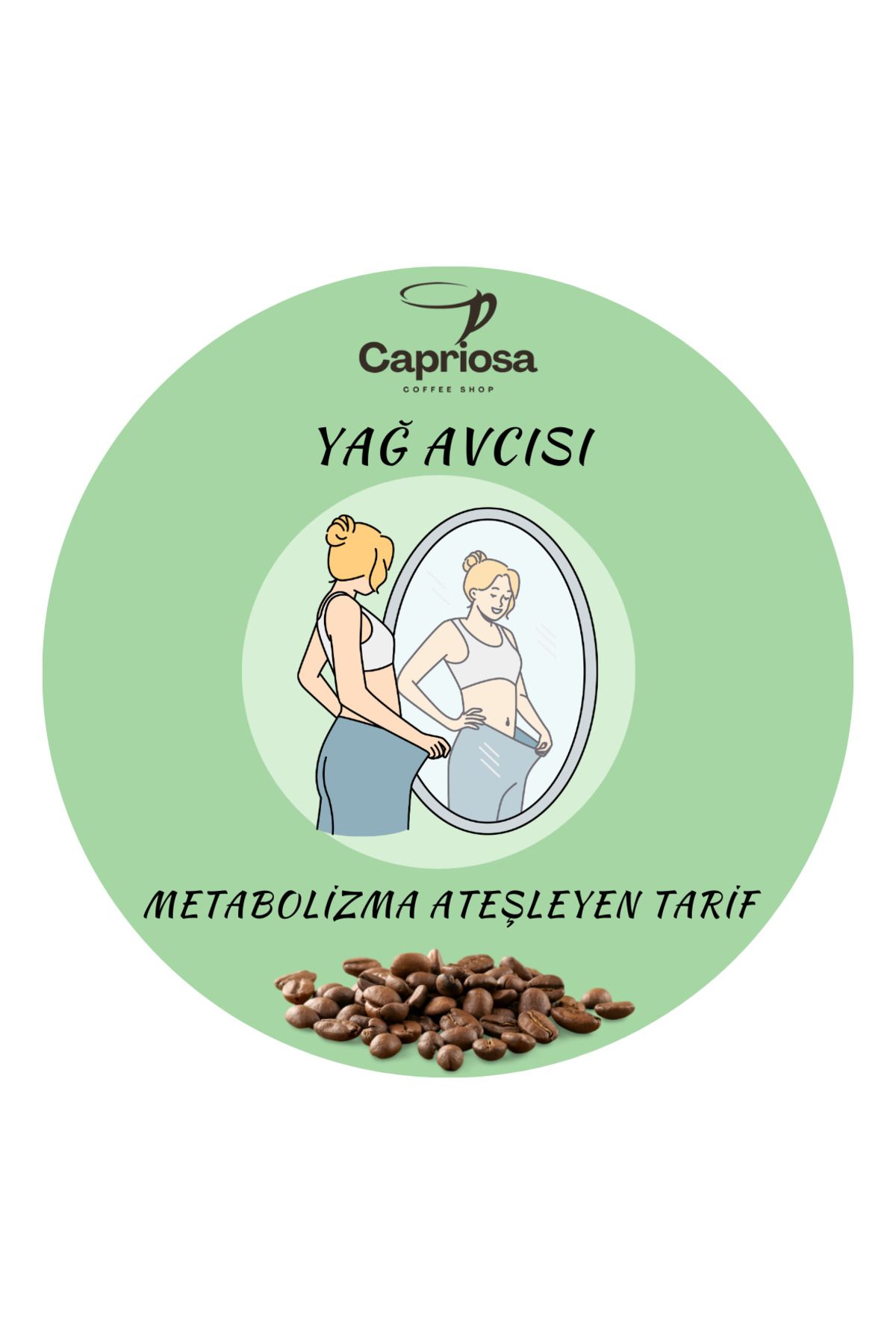 Capriosa Coffee ZAYIFLATAN KAHVE (YAĞ AVCISI) 250 GR.