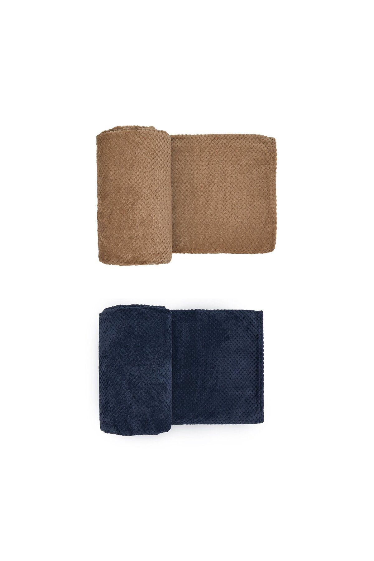 MATMEL Homebasix Popcorn Flannel Tek Kişilik Battaniye 150x220