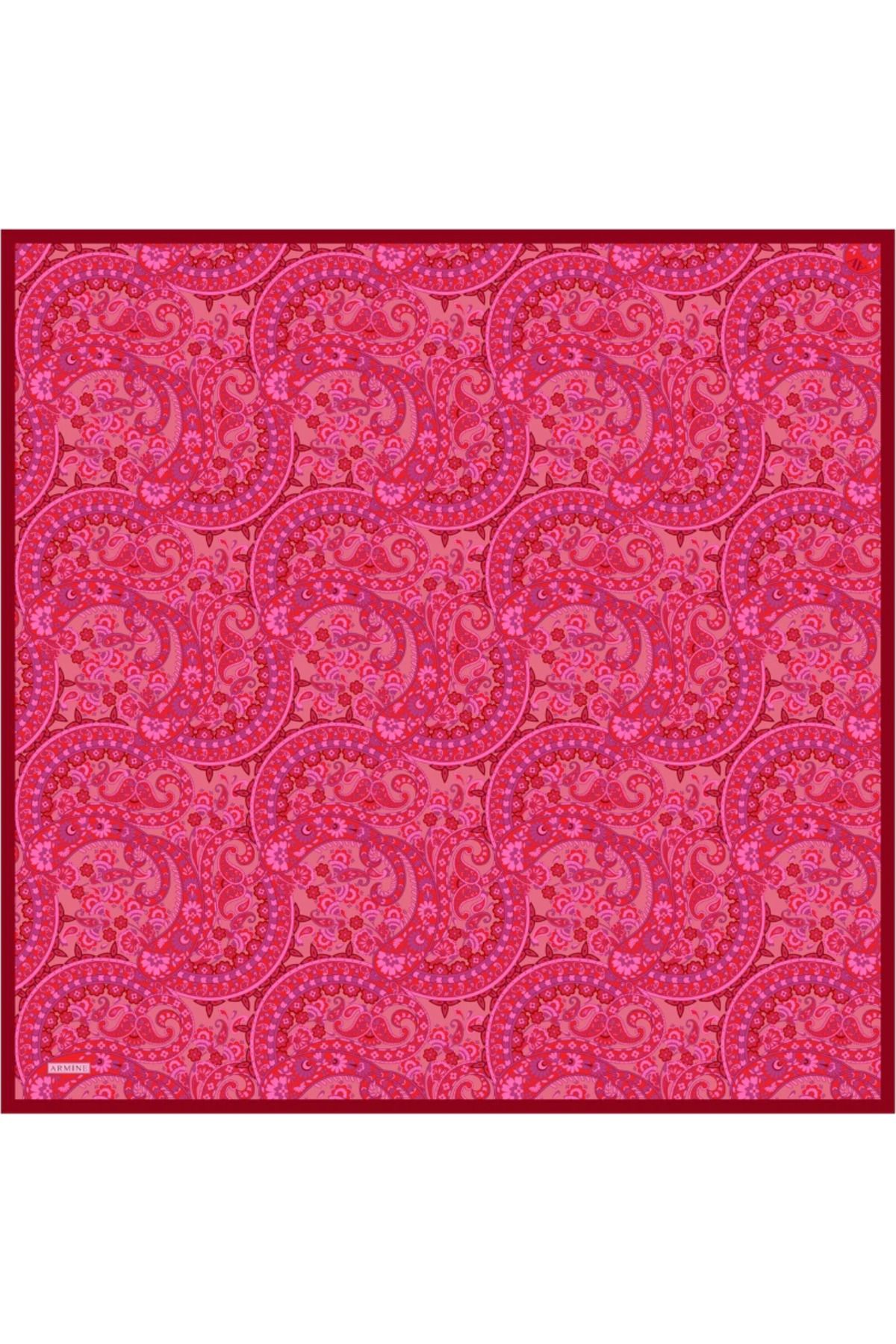 Armine-2025 Spring - Summer - Dj Pure Silk Scarf 9304D01 (Sura)-9304 5