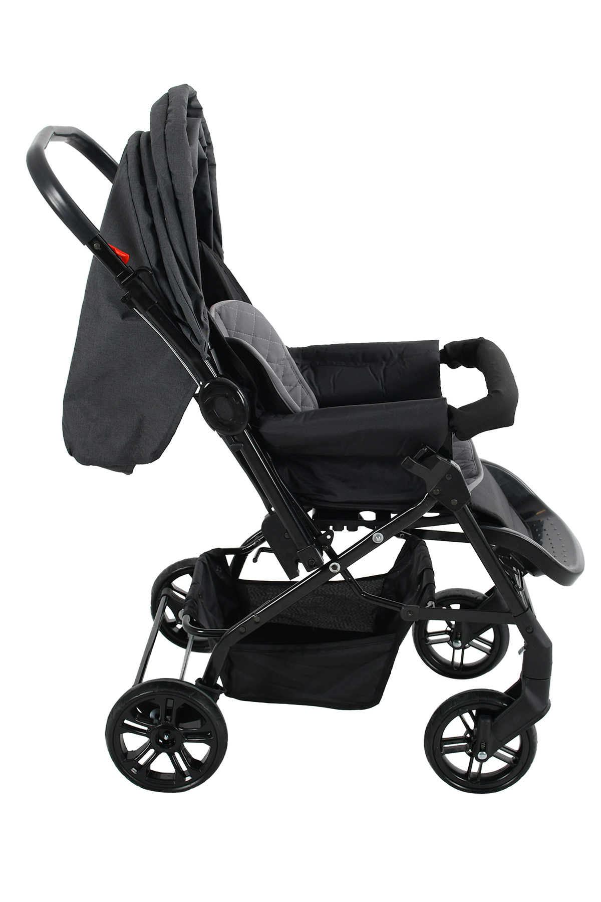 Mamma King Çift Yönlü Bebek Arabası + Ayak Örtüsü ve Yağmurluk fotoğrafı 5 (önizleme)