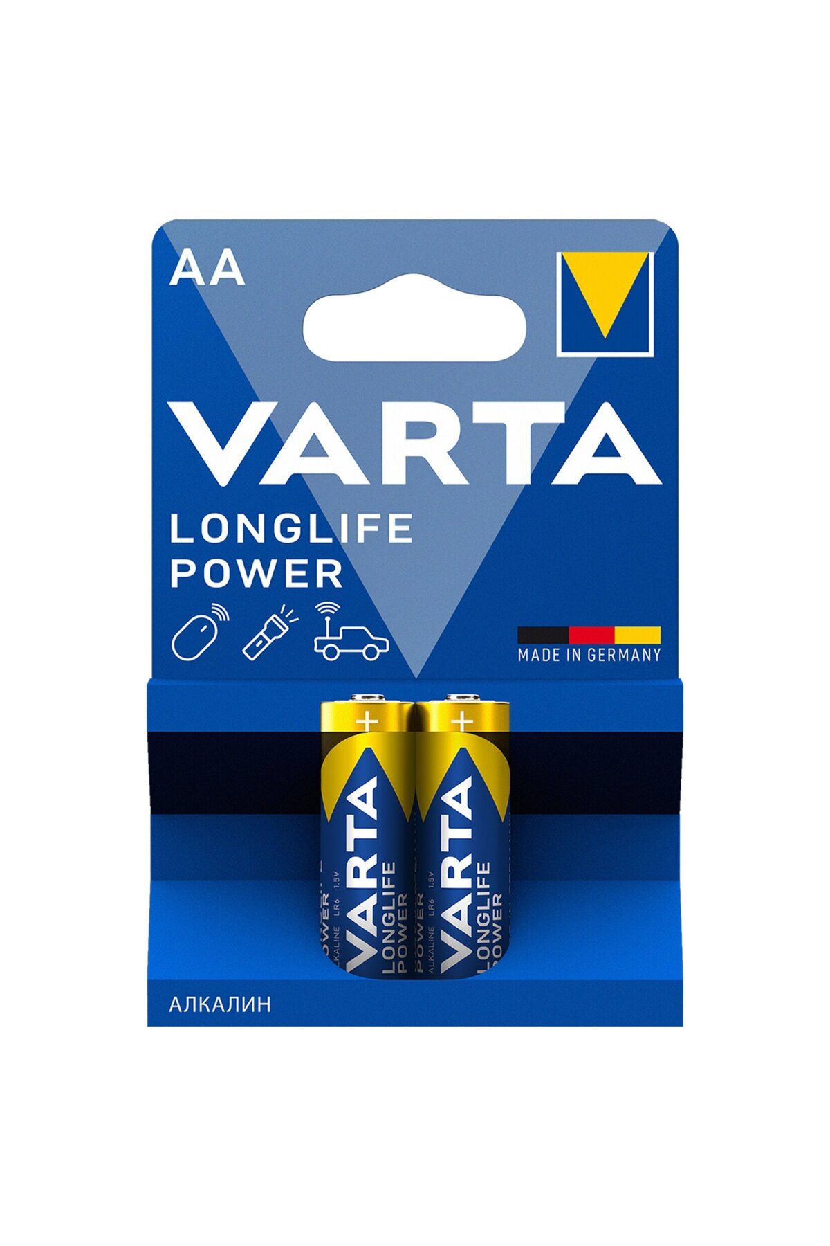 Varta Longlife Power AA Kalem Pil 2'li Paket (Alkalin)