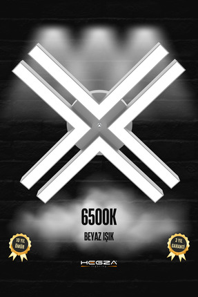 Hegza Lighting Timon ( Gri Kasa, Beyaz Işık ) Ledli Modern Plafonyer Led Aviz...