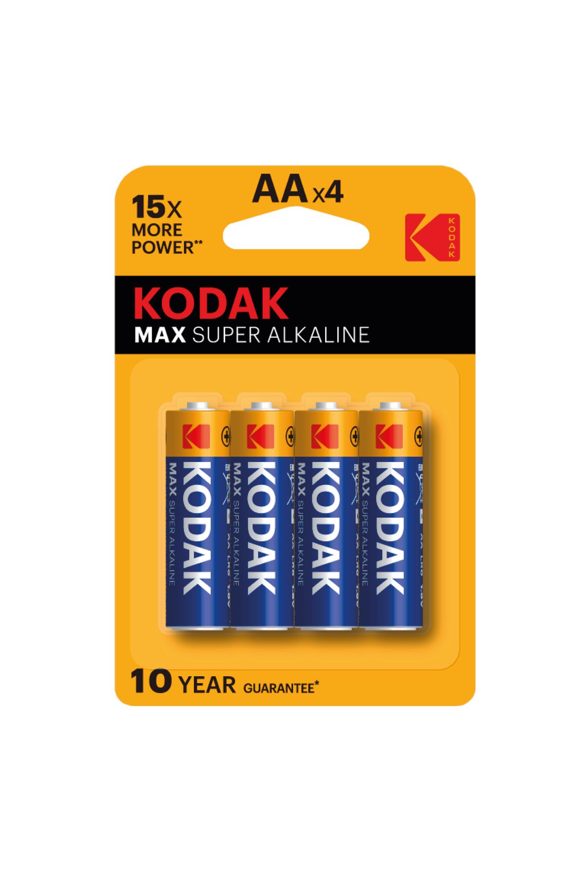 Kodak Max Alkalin Kalem Pil AA 4'lü