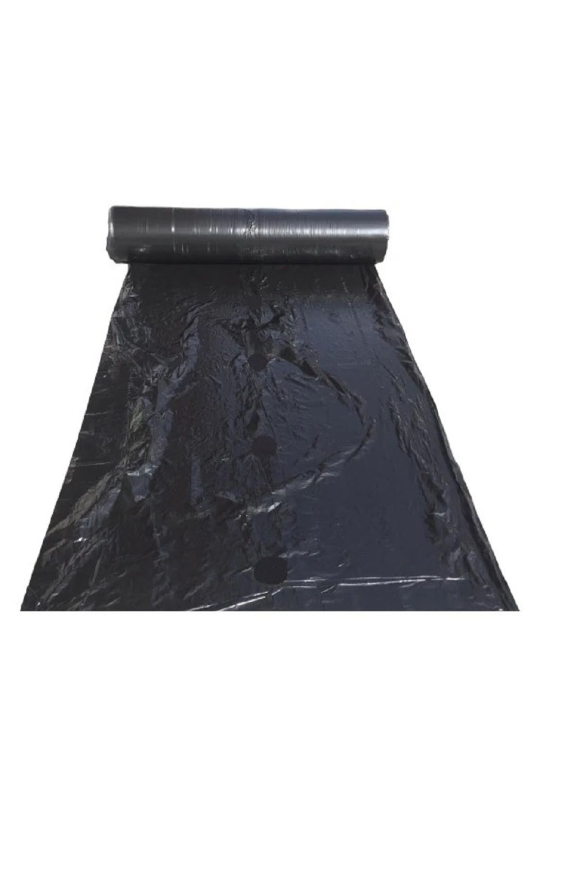 ACY STORE Malç Naylonu Siyah 120 Cm X 10 Metre 30 Mikron Kalınlığında Siyah Malç Naylonu
