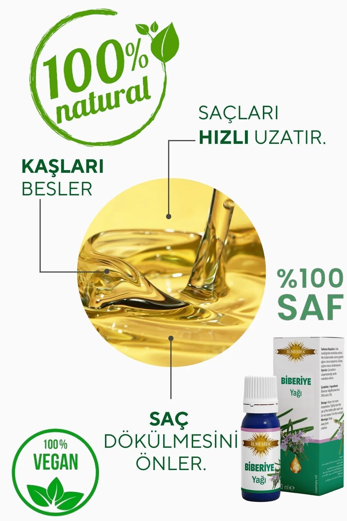 روغن رزماری 20 میلی لیتر (احیاکننده، بازسازی کننده، آرامش بخش، طراوت بخش) — تصویر 3 از 7