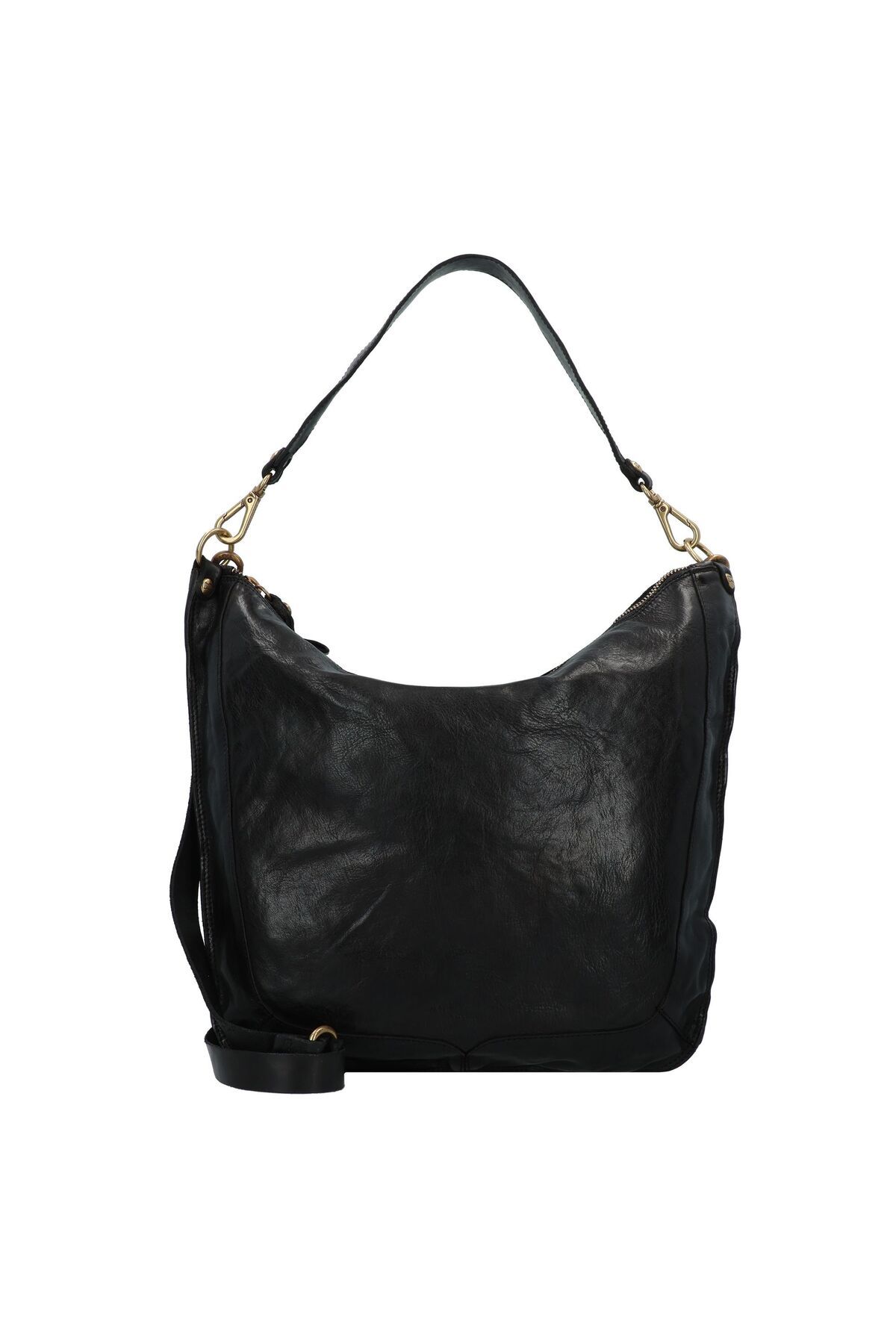 Campomaggi-Mogano Schultertasche Leder 44 cm 1