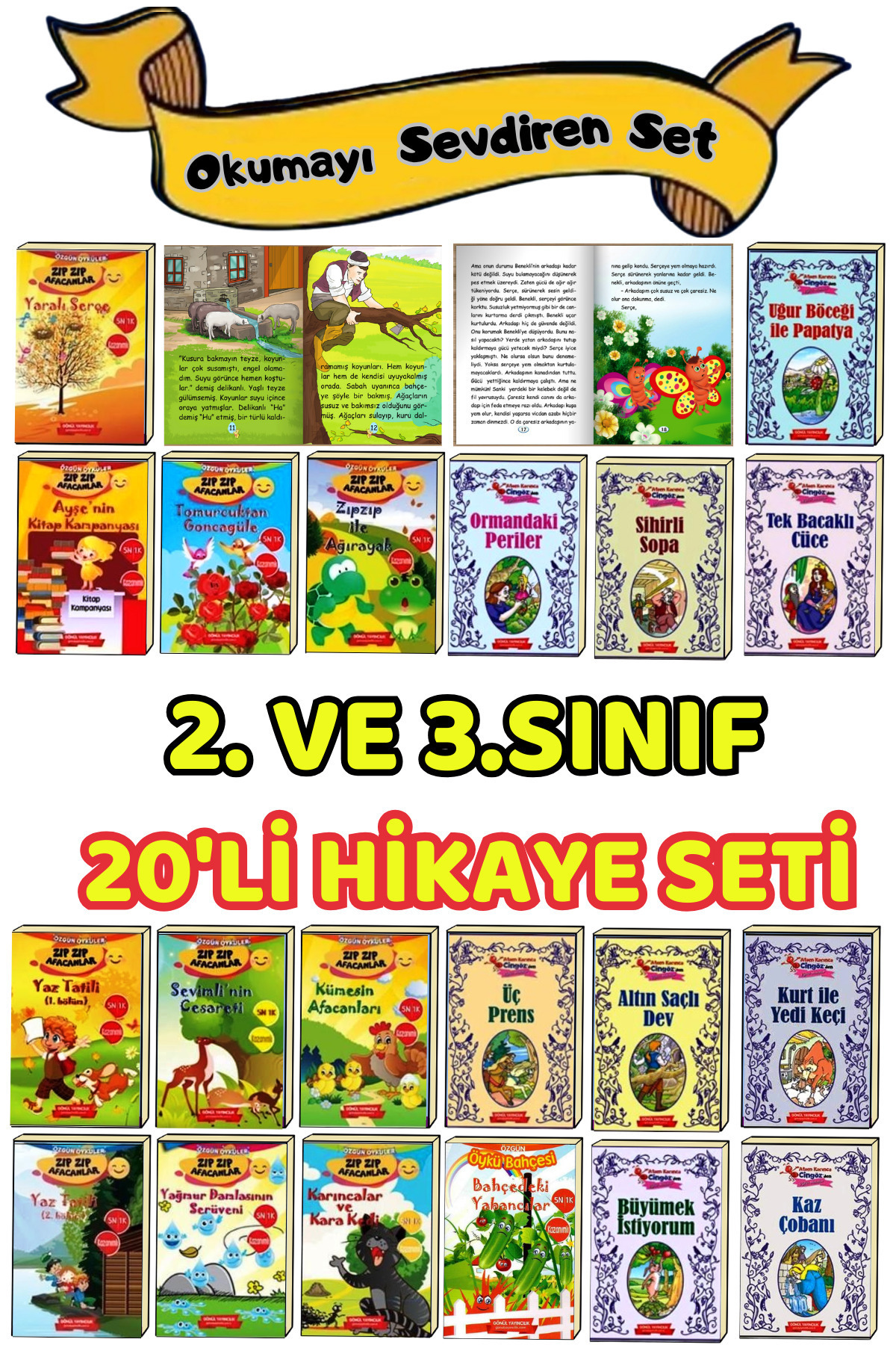 KBY 2.3. Sınıflar Için Hikaye Seti Kitap Okuma Seti Her Kitap 32 Sayfa Ve Sorulu fotoğrafı 7 (önizleme)