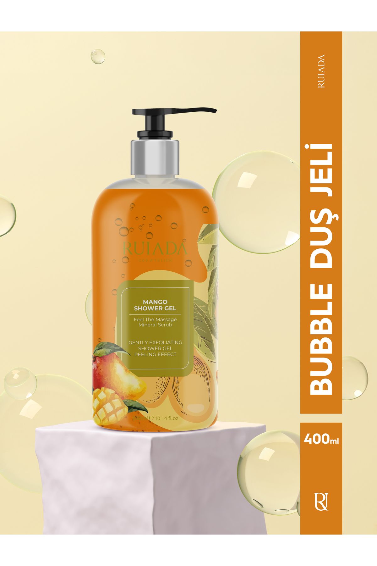 RUIADA Mango Bubble Duş Jeli 400 ml.