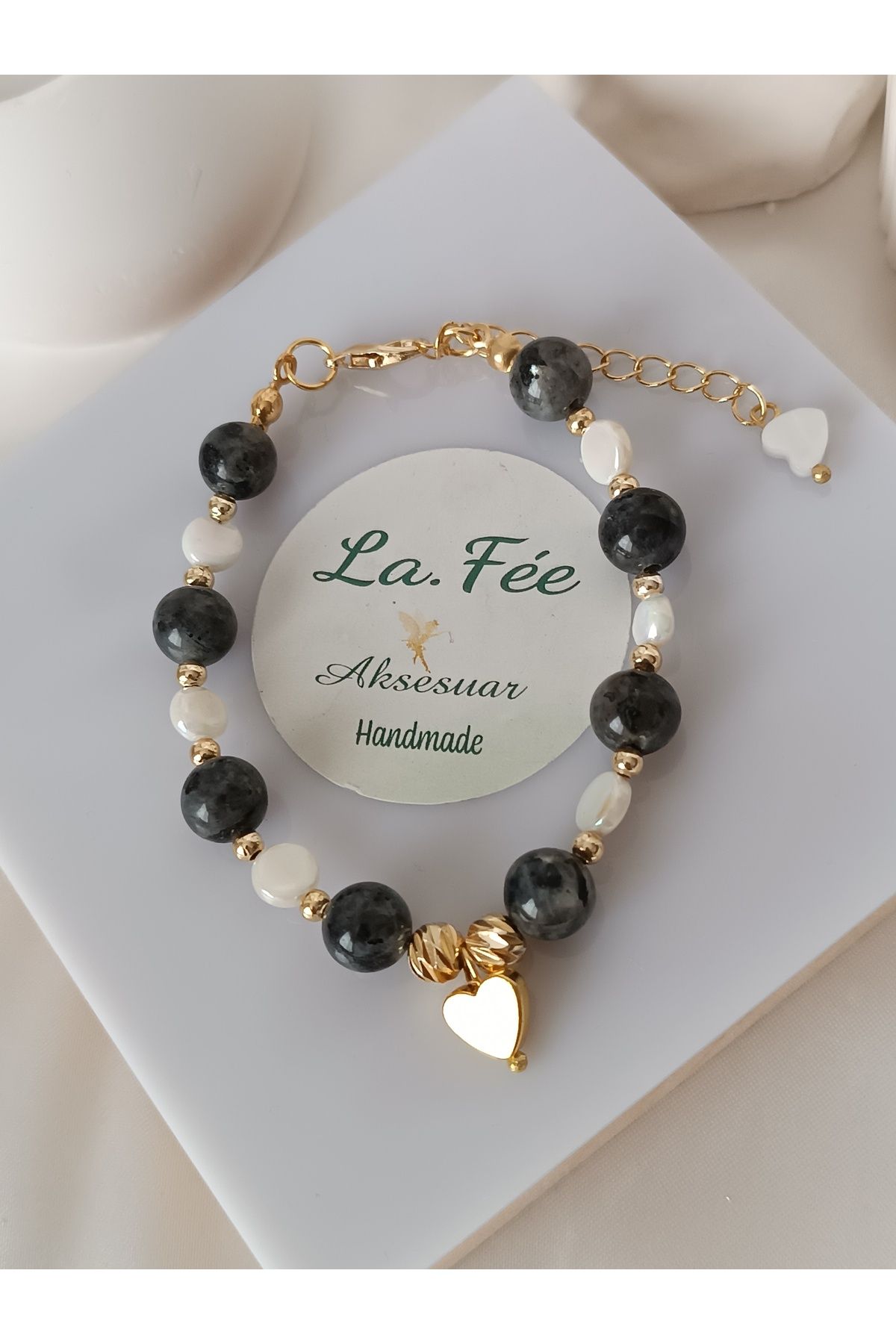 La fee aksesuar-Natural Stone Women's Bracelet Mother Day Gift 2