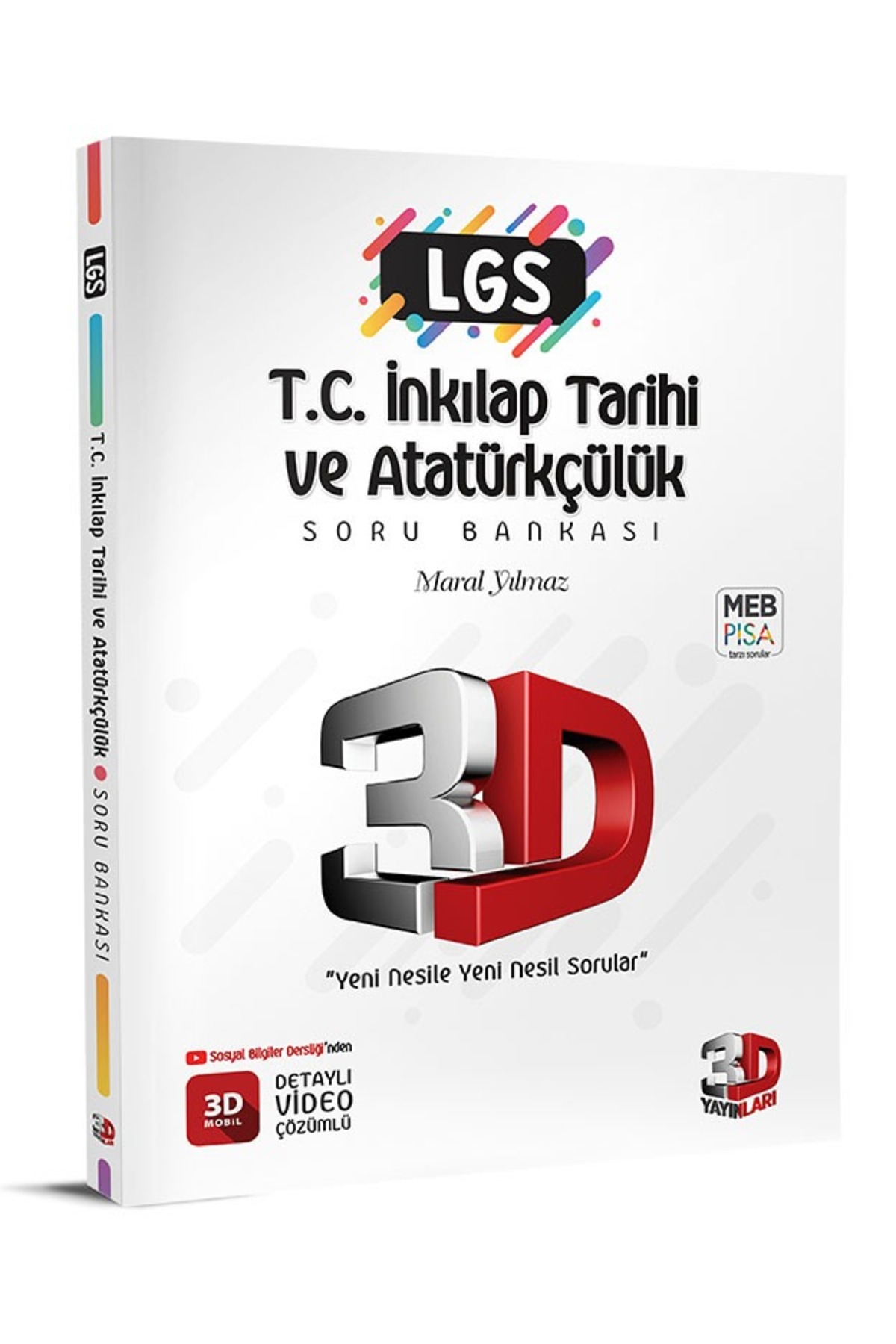 3D Yayınları 2024 8. Sınıf Lgs Inkılap Tarihi Soru Bankası