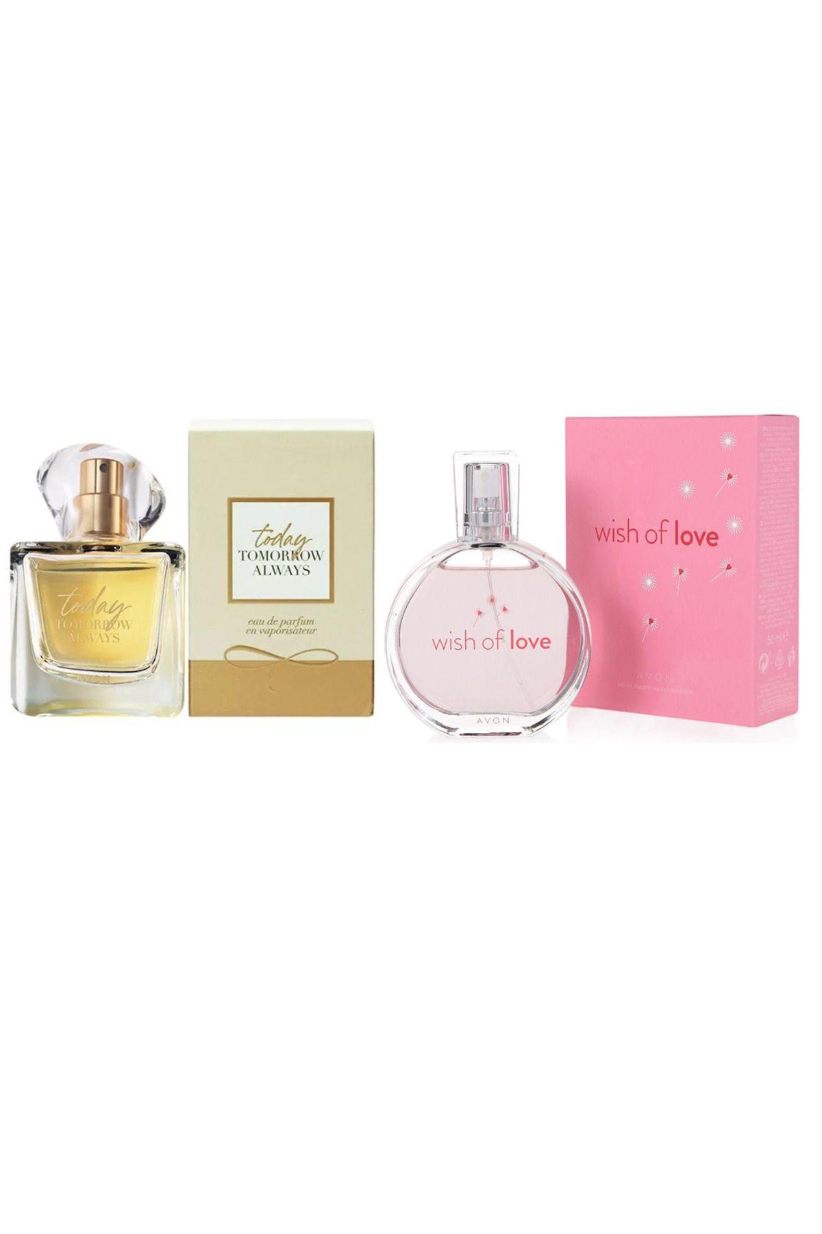 AVON-TODAY tomorrow always and Wish of Love by Avon EDP are two attractive fragrances 1