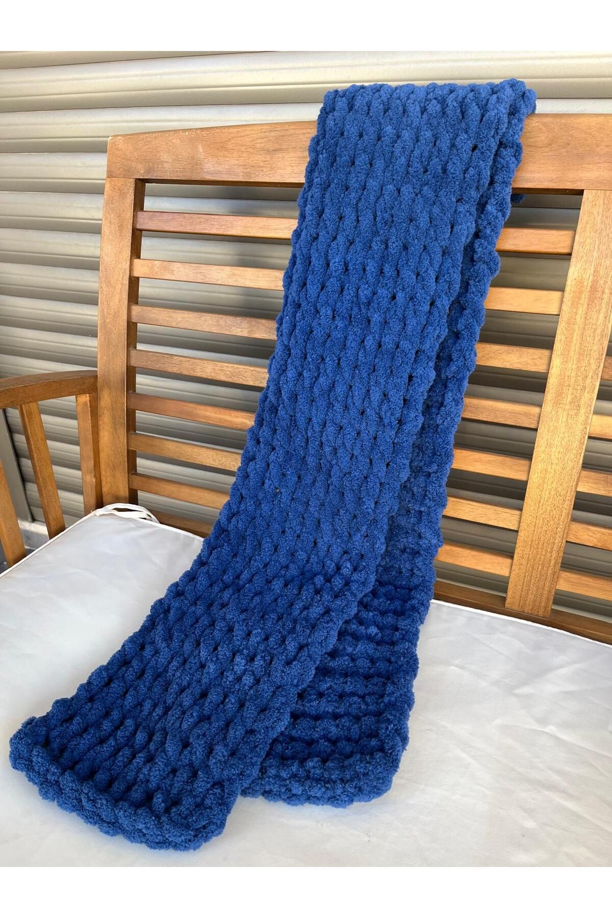 Alize Puffy-Unisex Scarf 100% Hand Knitted (Customizable) 1