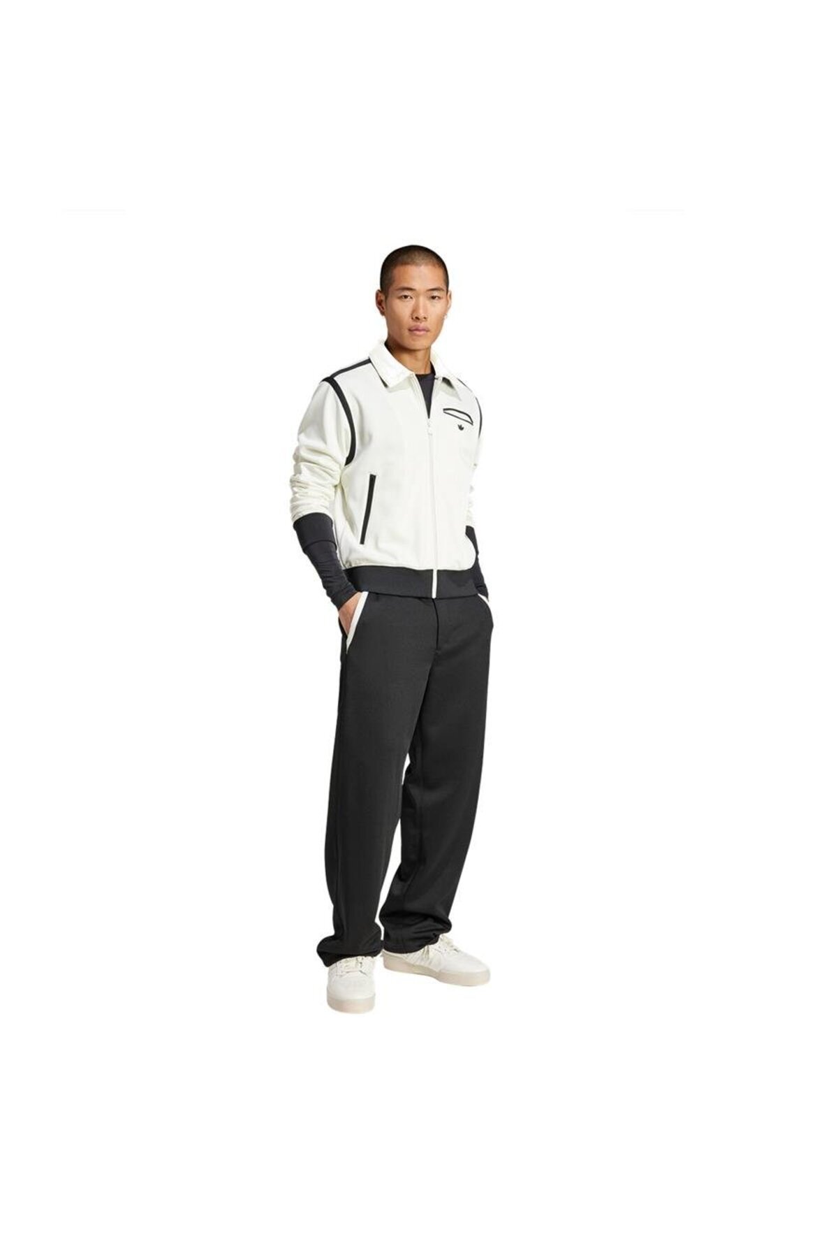 adidas-White Men's Jacket - Prem Tt Jd3396 3