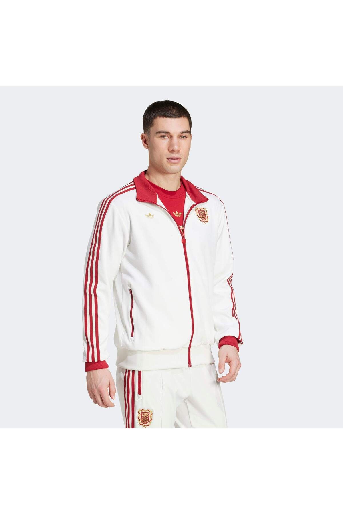 adidas-Men's Football Jacket Fcb 125 Tt Jf0593 4