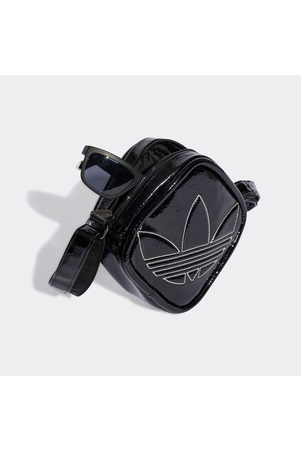 adidas-Adicolor Premium Classic Diamond Women's Black Shoulder Bag 3