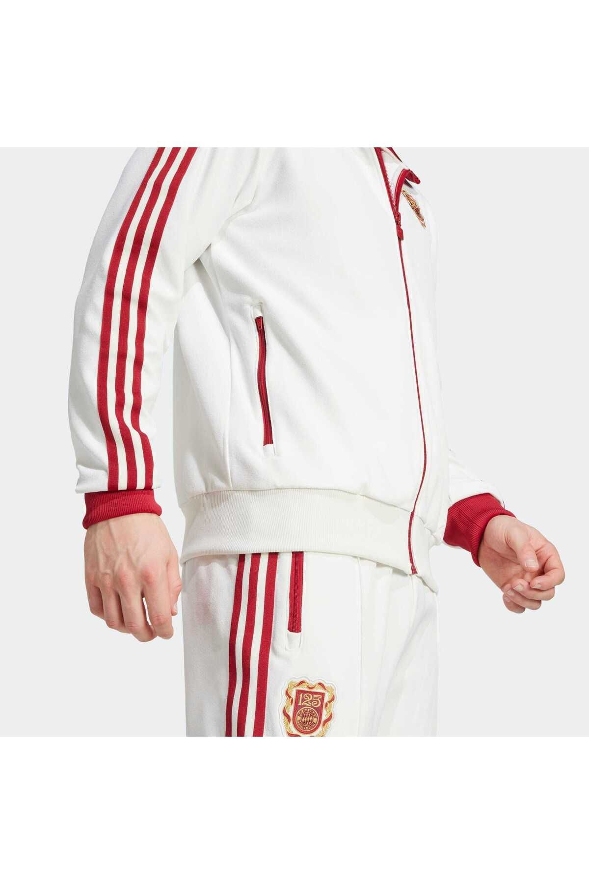 adidas-Men's Football Jacket Fcb 125 Tt Jf0593 6