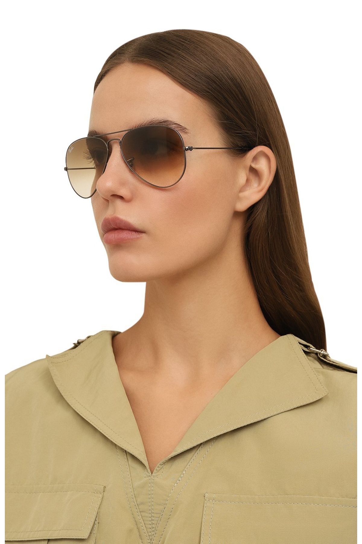 Ray-Ban-RAYBAN RB3025 Aviator 004/51 55 Model Women's Shoes 7