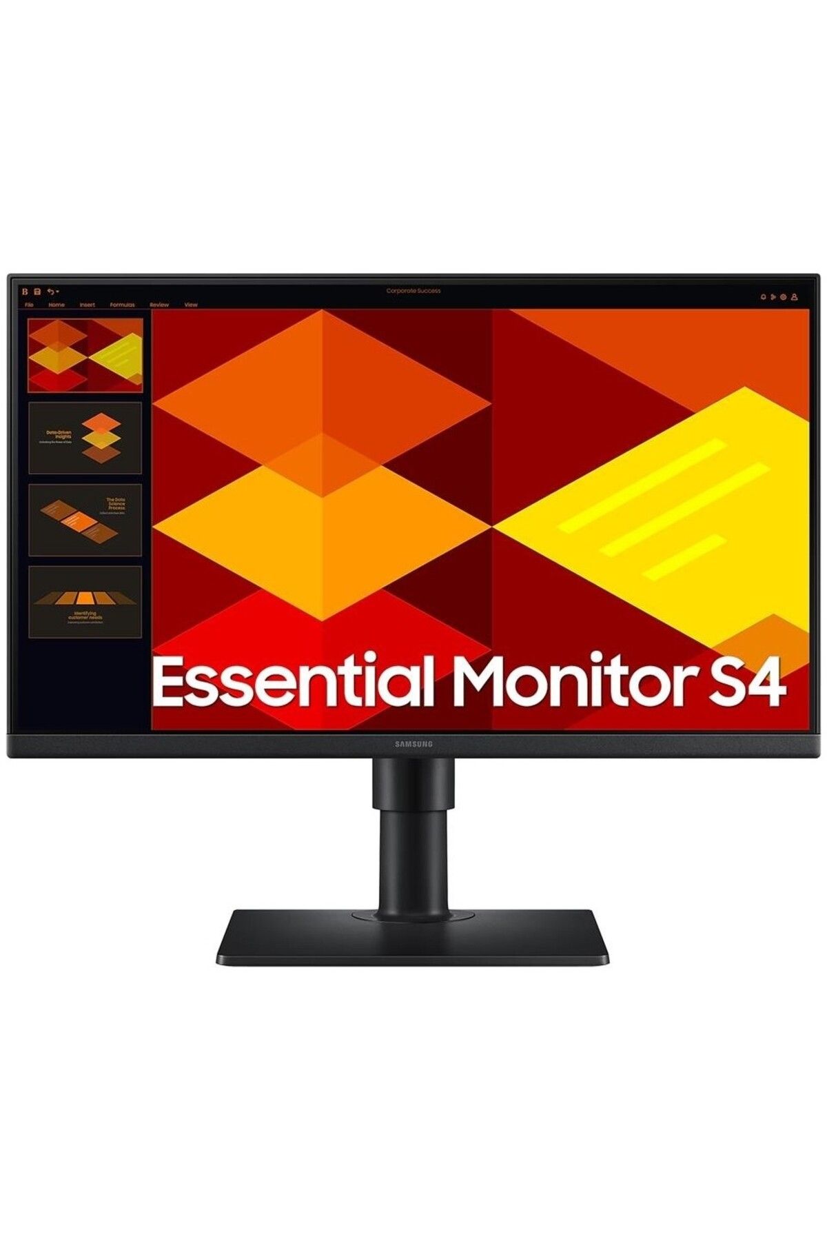 Samsung 22 Inc Essential Ls22D400Gauxuf 5Ms 100Hz Dp-Hdmi Vesa Pivot Monitör