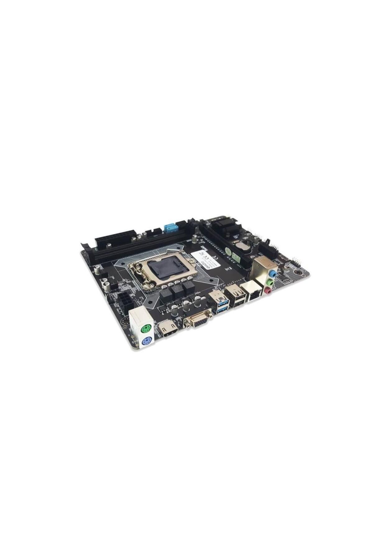 Quadro-Ddr3 1150 Pin Compatible H81-A2C Glan Hdmi, Vga - O/B 6