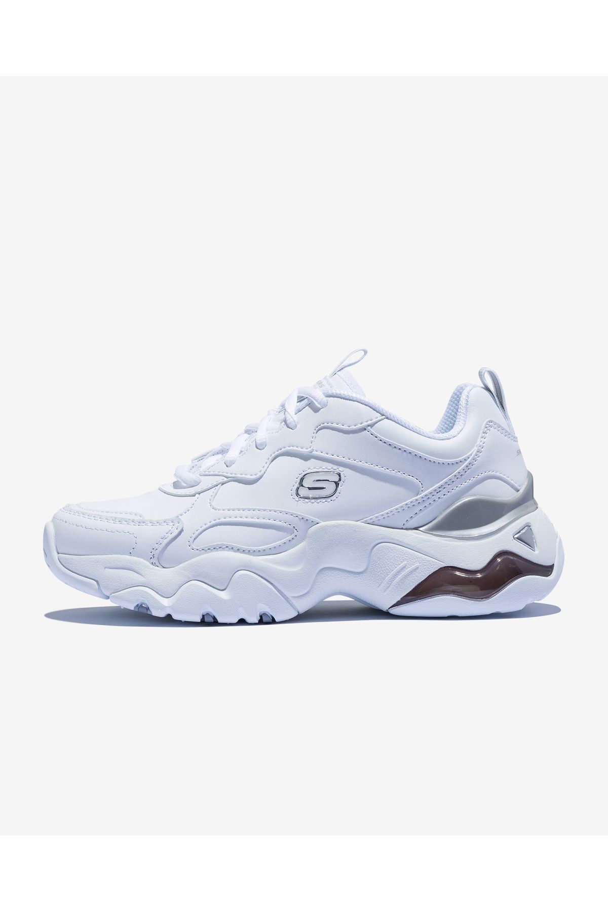 SKECHERS D'lites 3.0 Air - Golden Rules Kadın Beyaz Sneakers 149088 Wsl