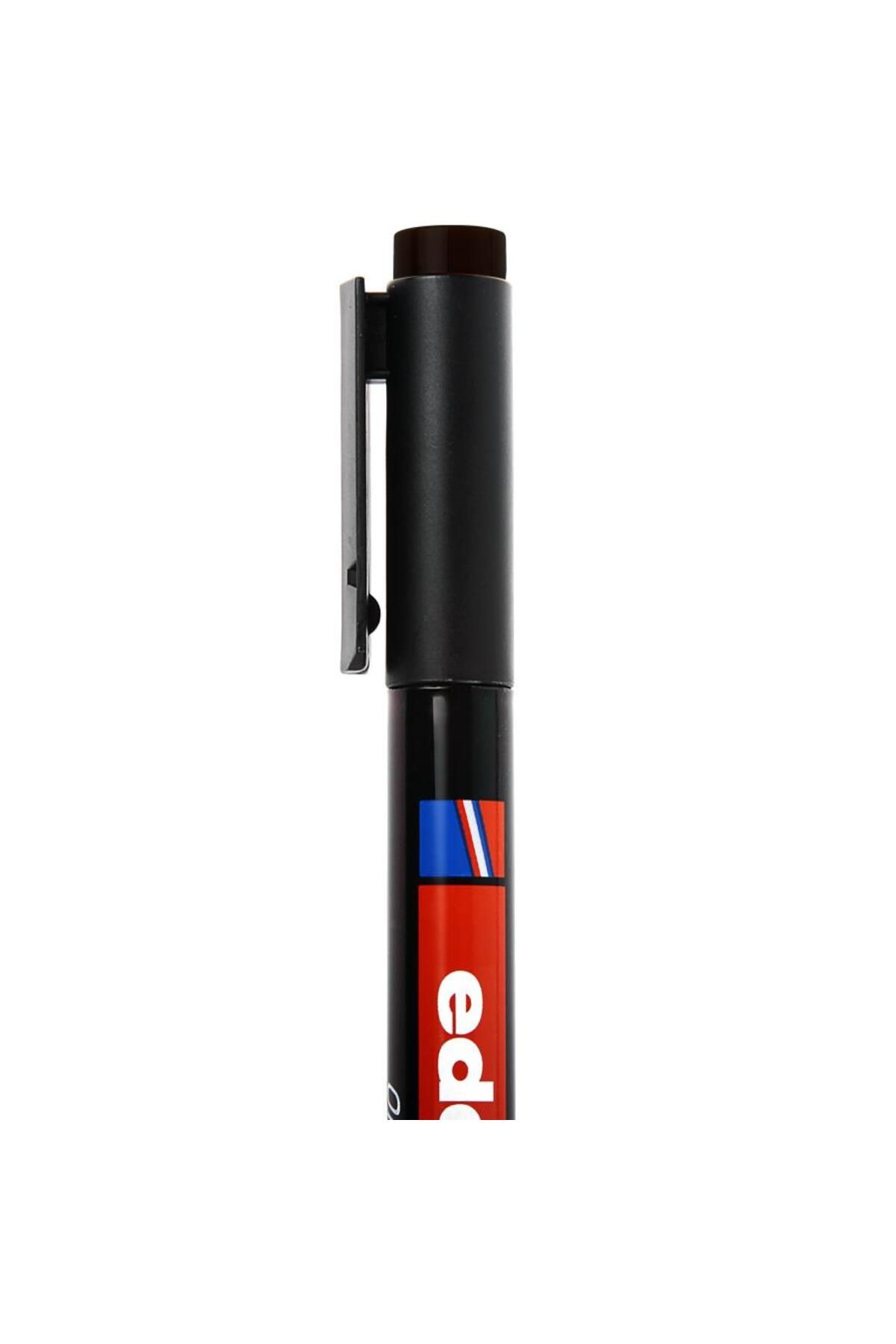 Edding-142M Acetate Pen 10 Pack Black 3