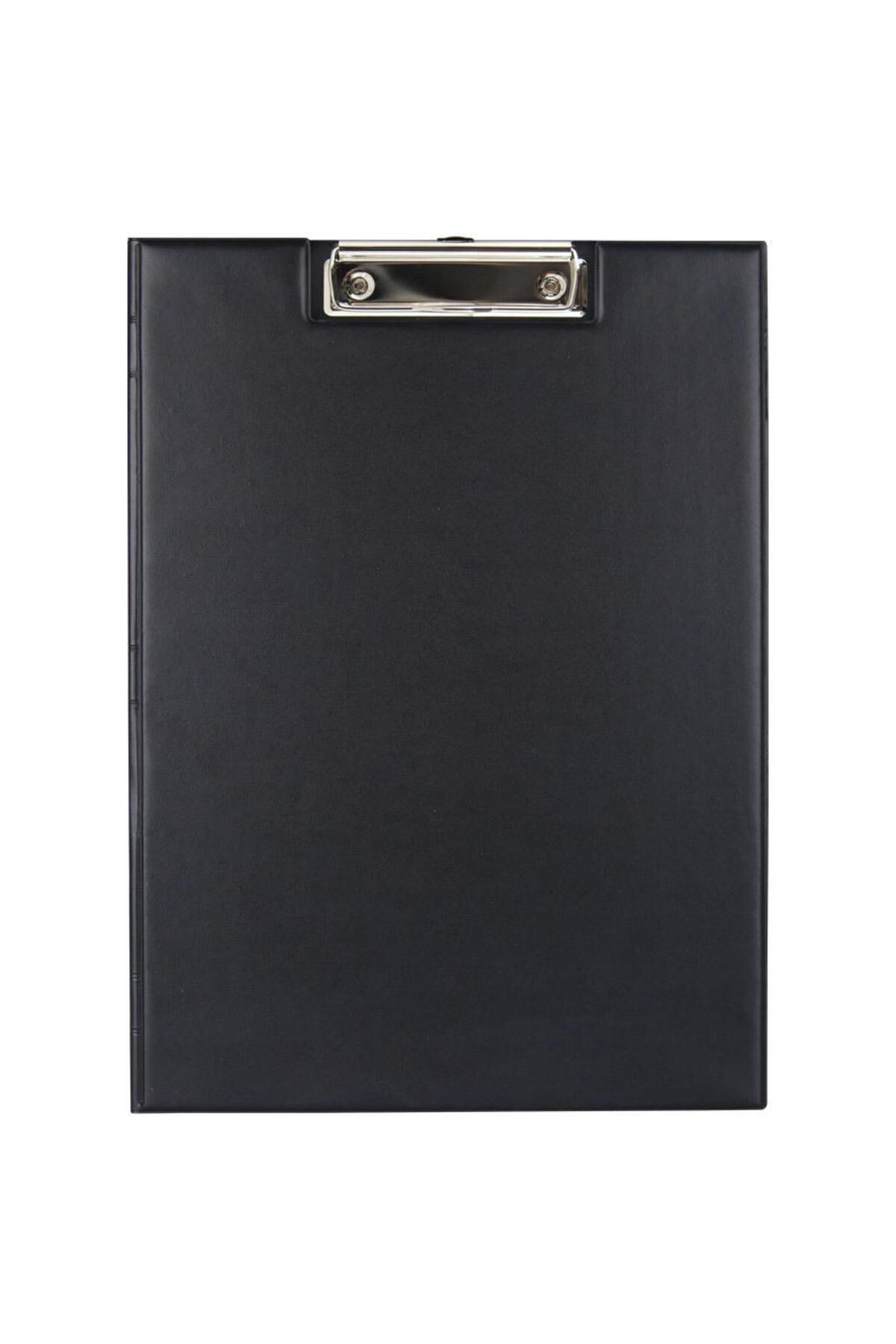 Medyen Sekreterlik Kapaklı Pvc A4 Siyah
