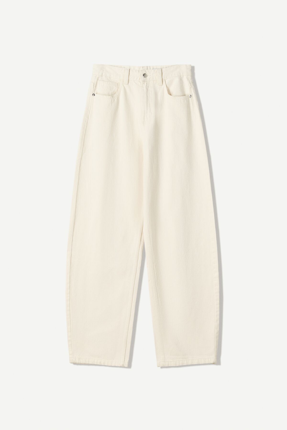 Bershka-Wide-leg barrel jeans 2