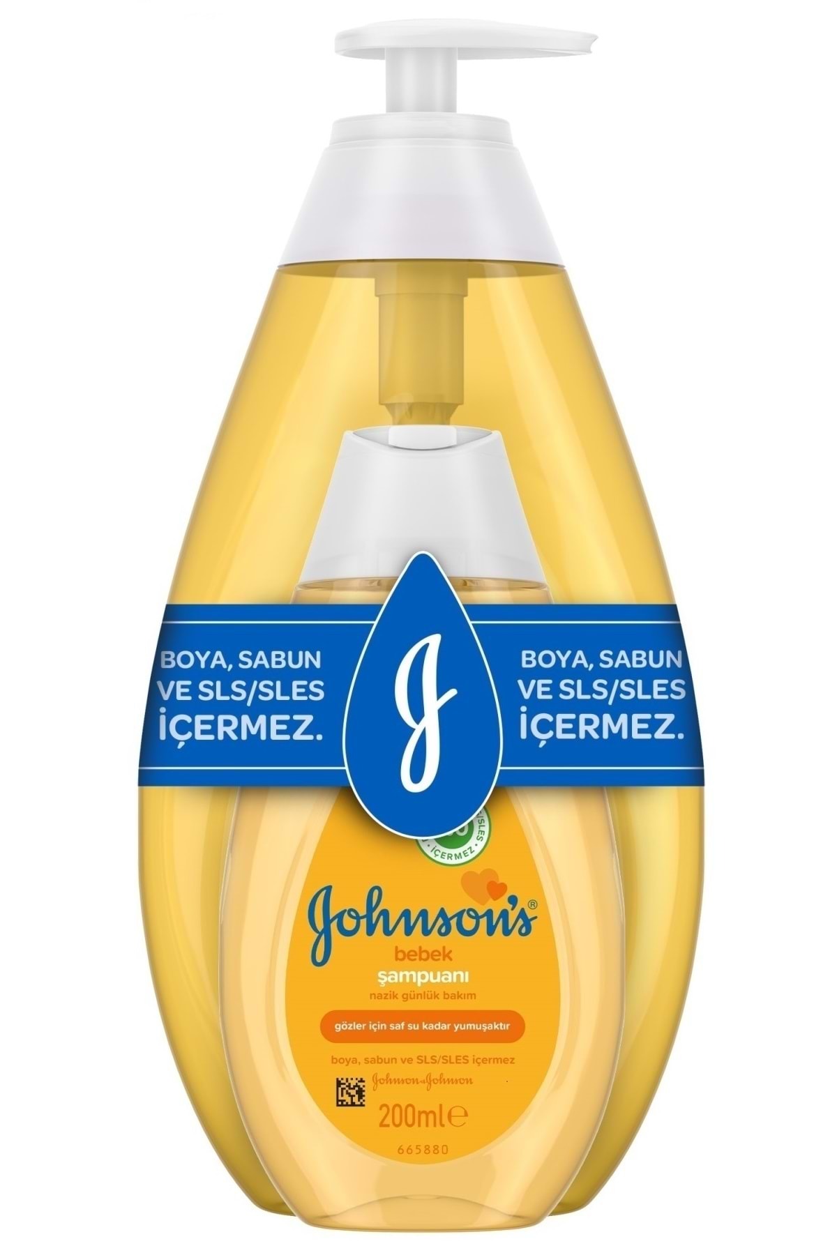 Johnson's Baby Johnsons Baby Bebek Şampuanı Klasik 750ML+200 Hediye (6 Lı Set) fotoğrafı 3 (önizleme)