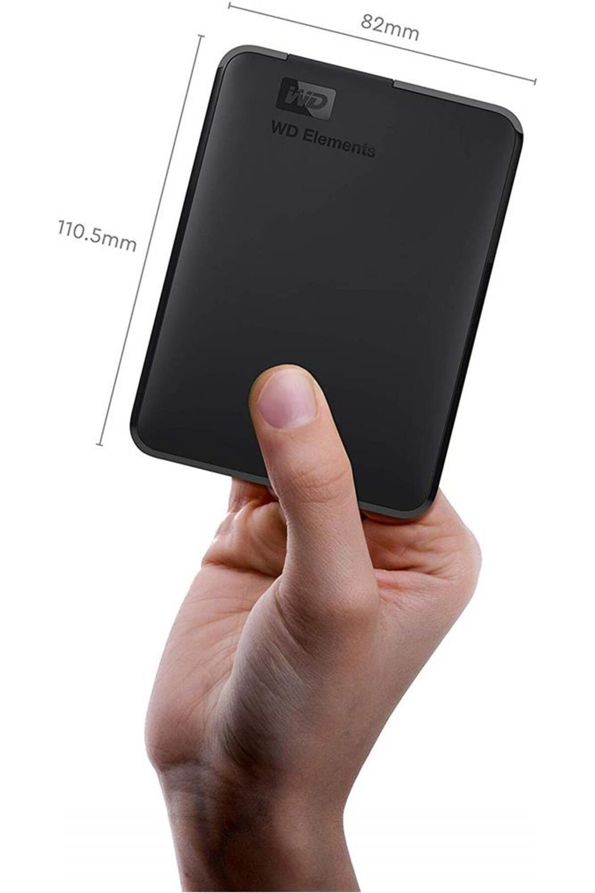 WD-5tb Elements Portable External Hard Drive, Usb 3.0 - Bu6y0050bbk-wesn External Harddisk 2