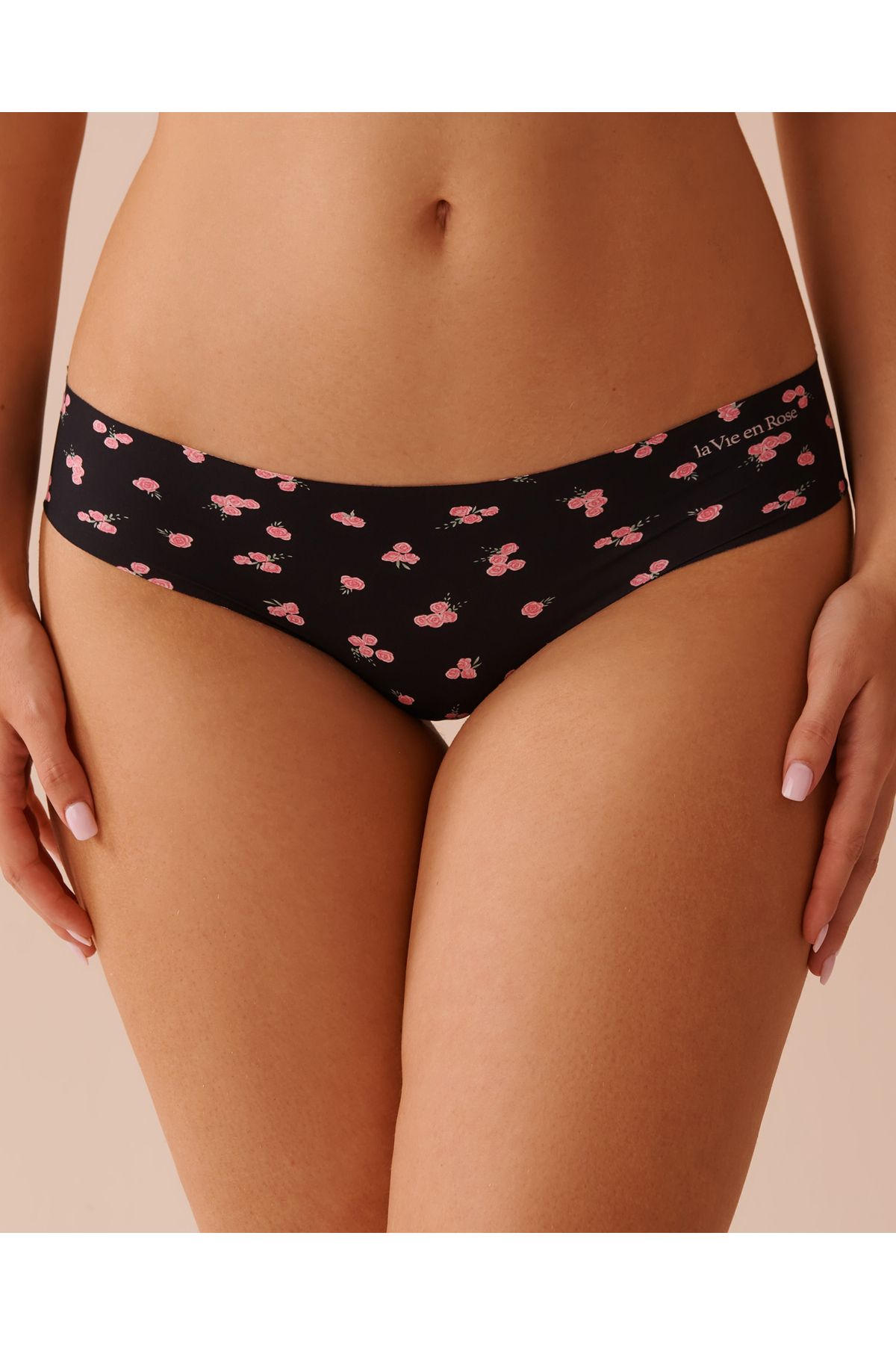 La Vie en Rose-Microfiber Invisible Cheeky Panty 1
