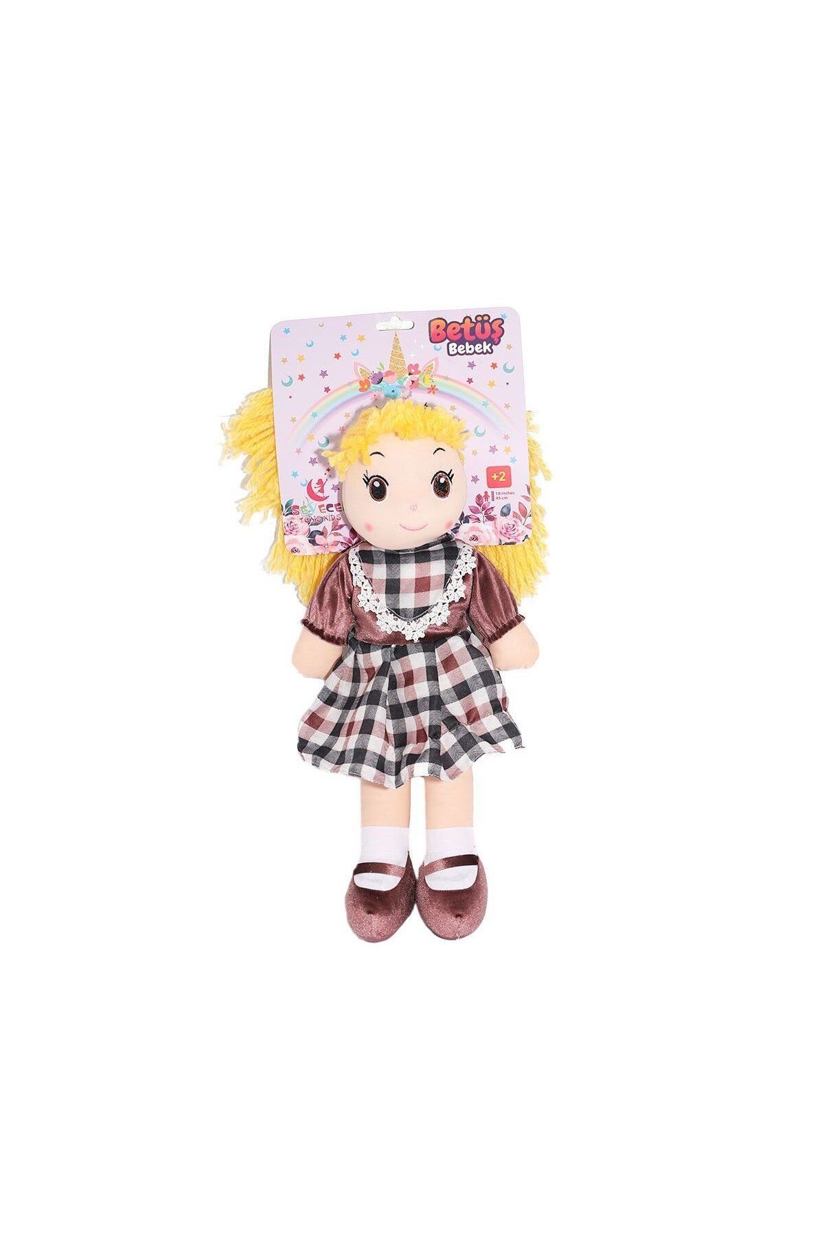 Easy Tedarik BT-2150 Betül Bez Bebek -Sevecen Toys