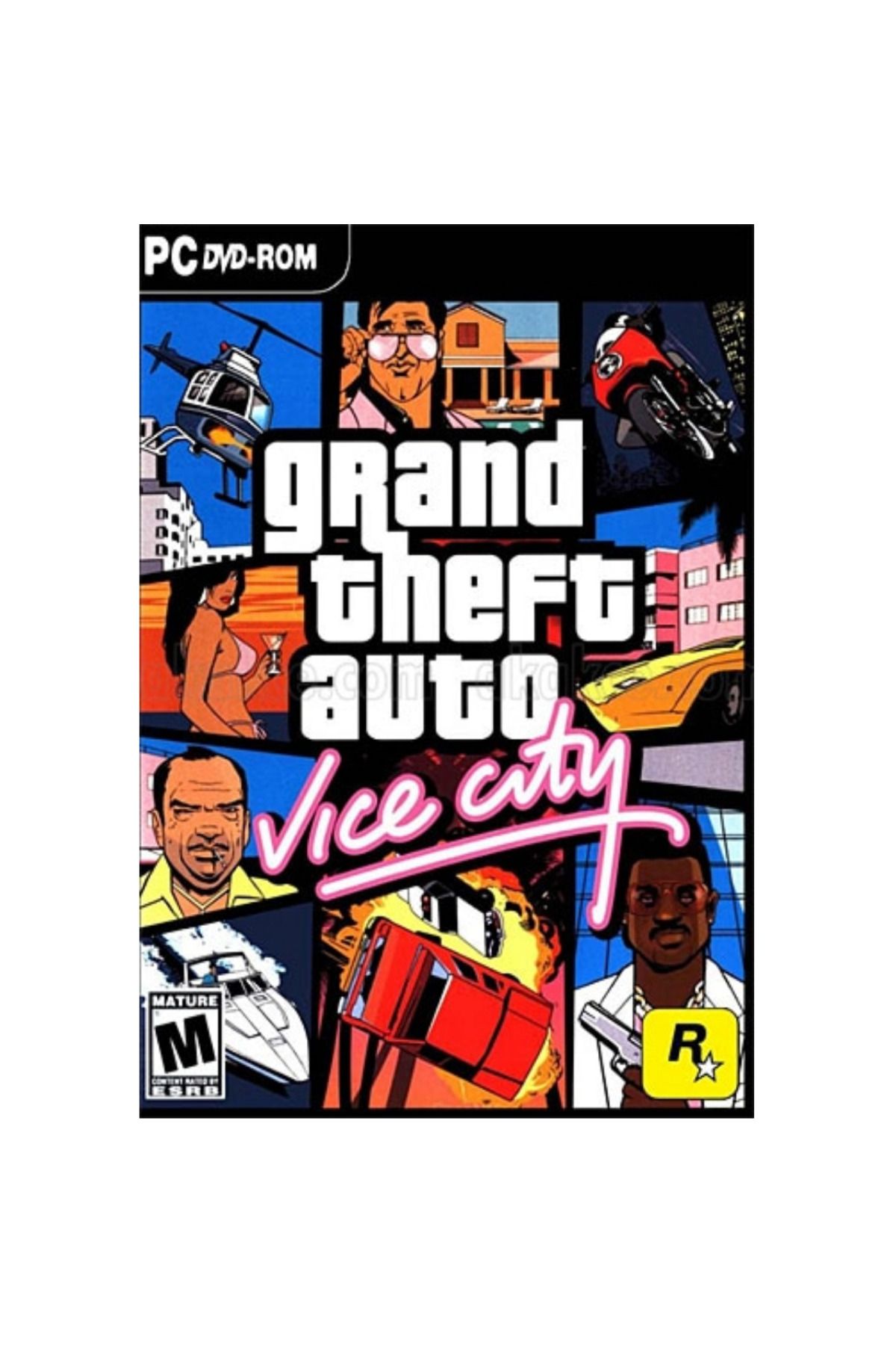 Tigdes Pc game Windows Uyumlu Grand Theft Auto Vice City Gta Bilgisayar Oyunu