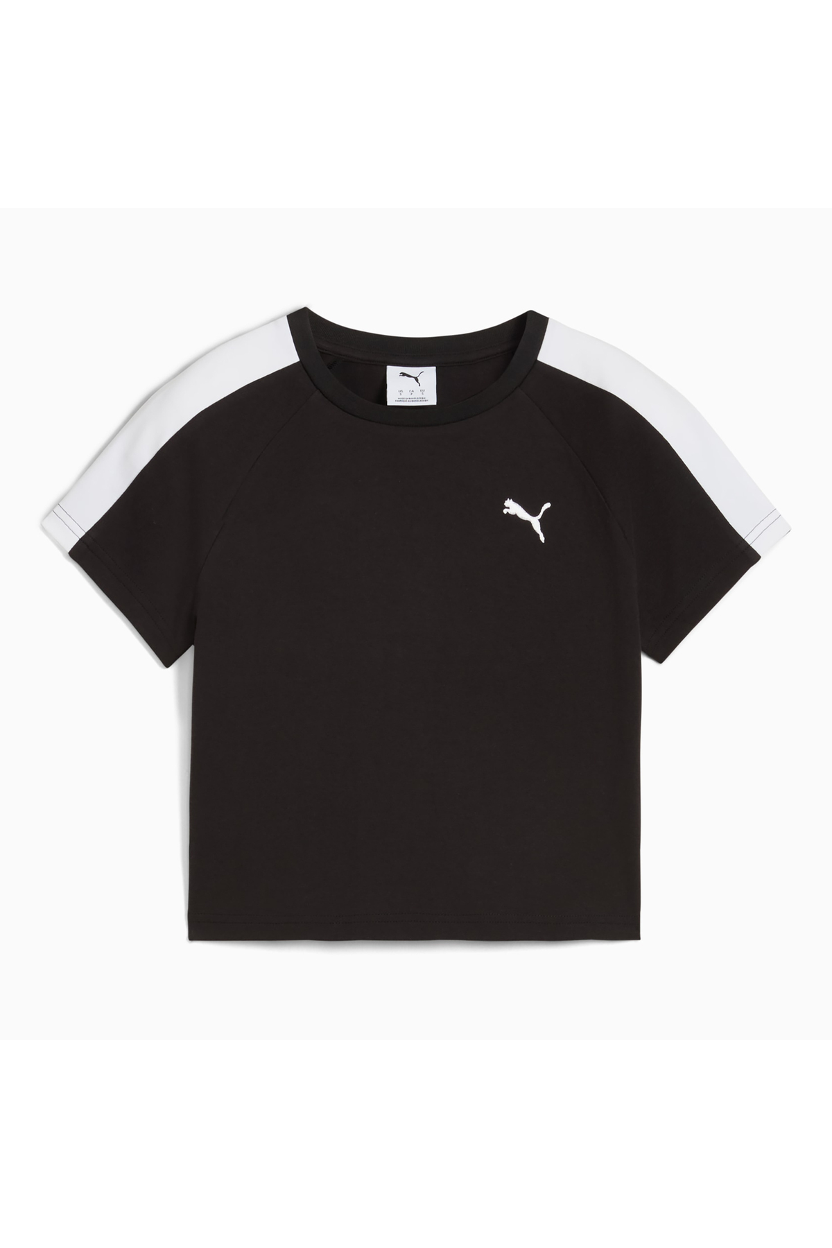 Puma T7 Kadın Siyah Tişört (629802-01) görsel 4