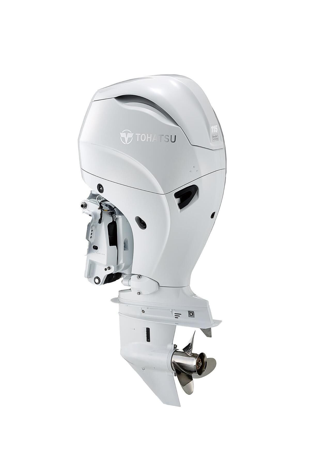 Tohatsu Mfs 115aw Etul Ekstra Uzun Şaft Marşlı Trimli X Long Beyaz 4 Zamanlı Deniz Motoru