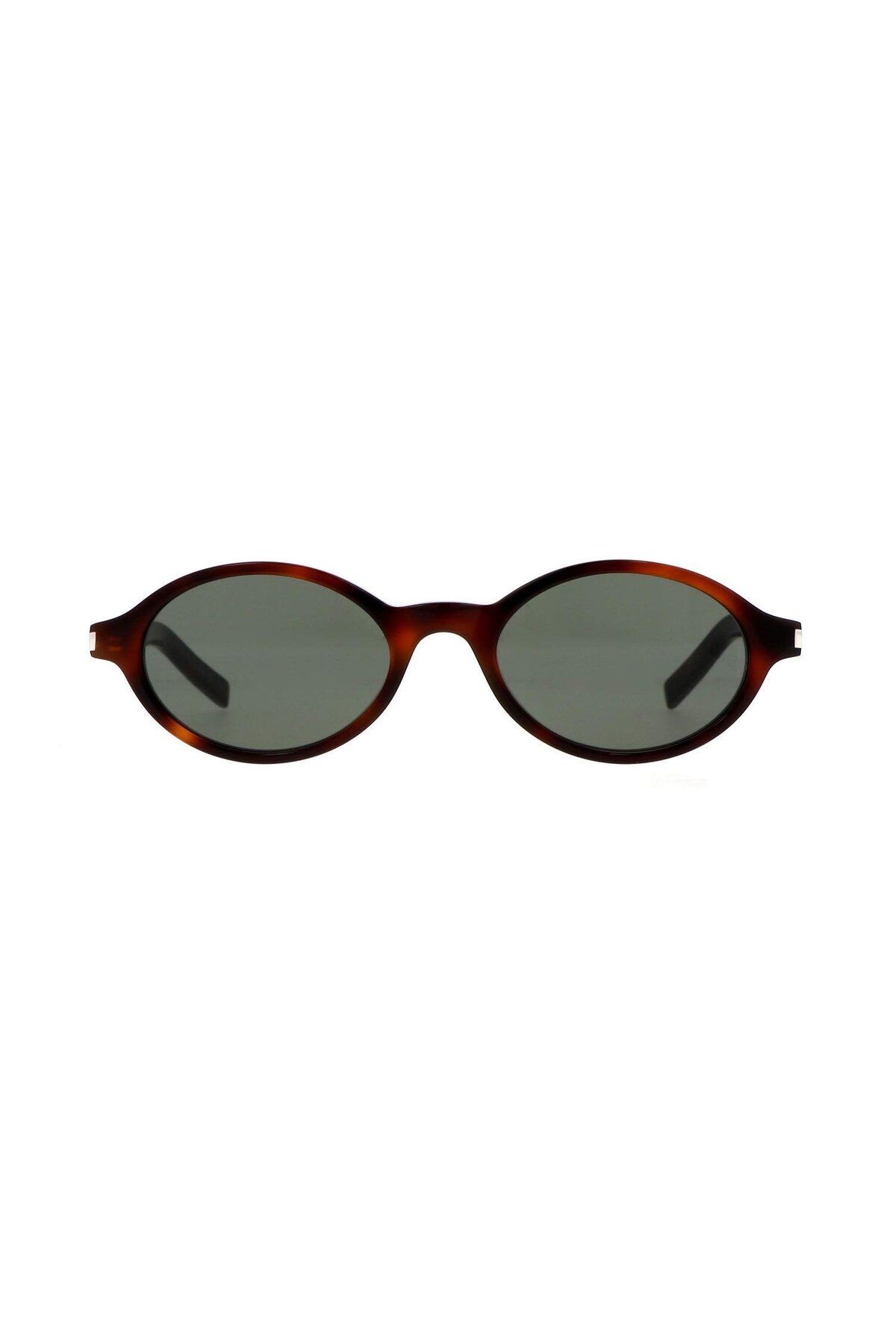 Saint Laurent-Sl 751 Jeanne 003 50 Unisex Oval Melted Brown Bone Sunglasses 2