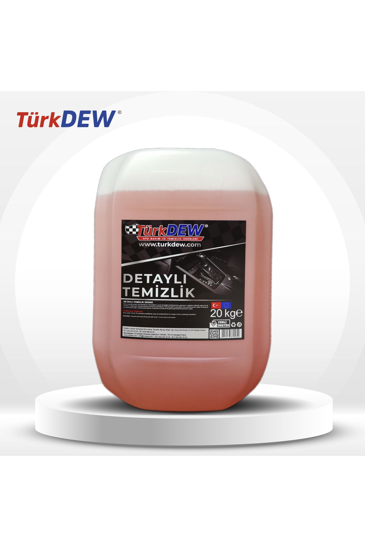 TürkDEW Detaylı Temizlik Ürünü 20 Kg