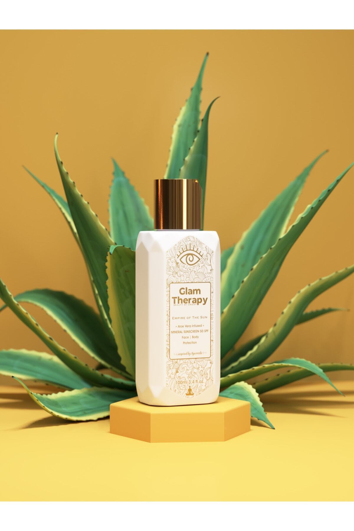 مرطوب کننده قوی ضد آفتاب با SPF 50 و محافظت در برابر اشعه‌های UVA و UVB، حاوی آلوئه ورا، حجم ۱۰۰ میلی لیتر — ۸۶۸۴۲۹۸۱۲۶۰۲ — تصویر 2 از 7