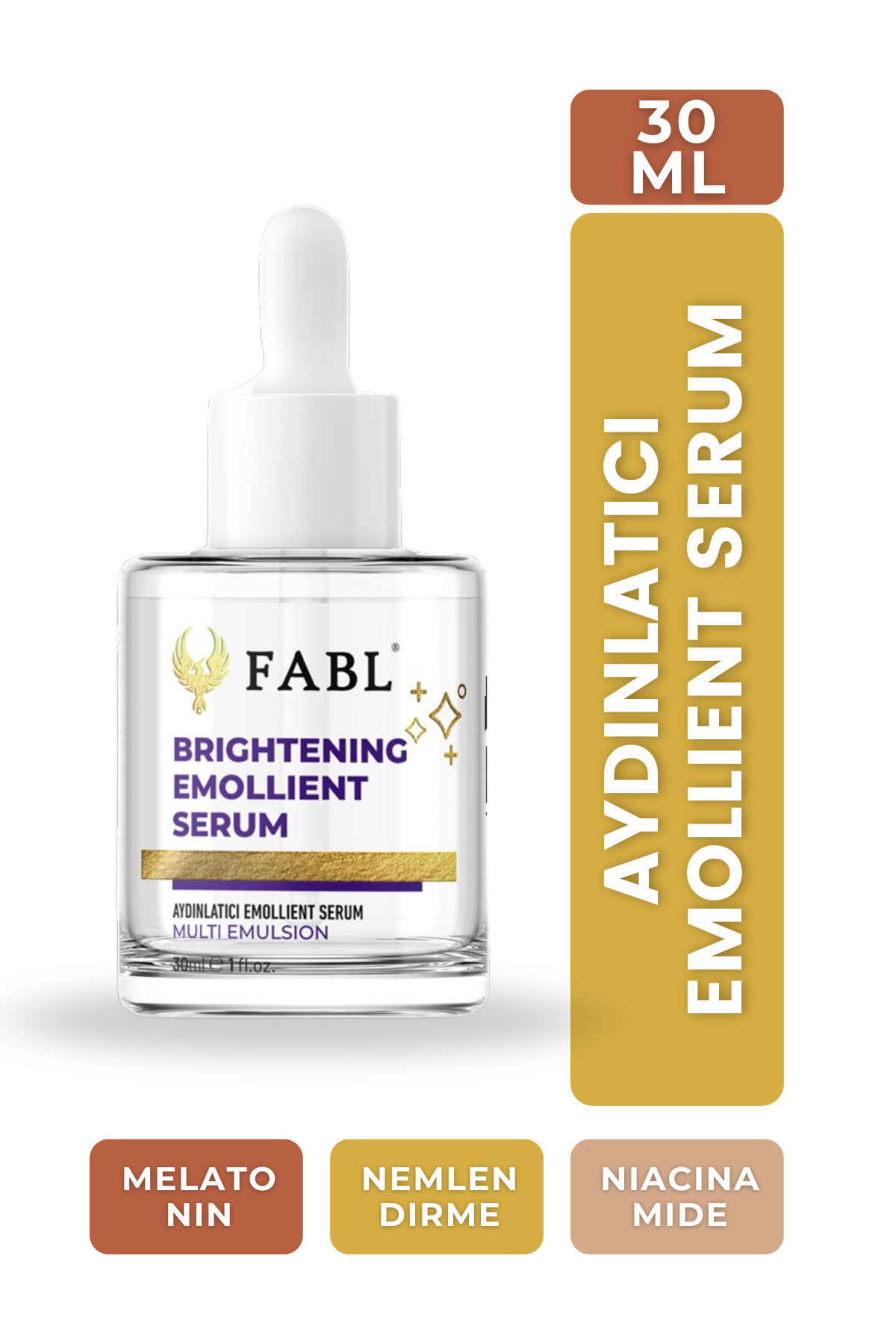 fabl-Brightening Emollient Serum - Elegant and Comfortable 1
