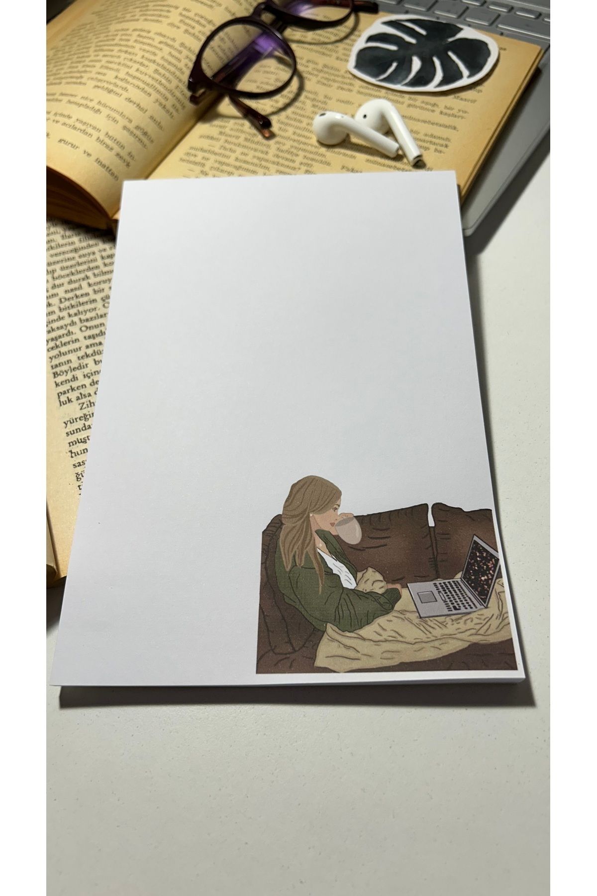 Handeto Kraft-دفتر ملاحظات للفيلم، دفتر ملاحظات مع غراء، دفتر ملاحظات مقاس A5، دفتر ملاحظات غير مبطن 1