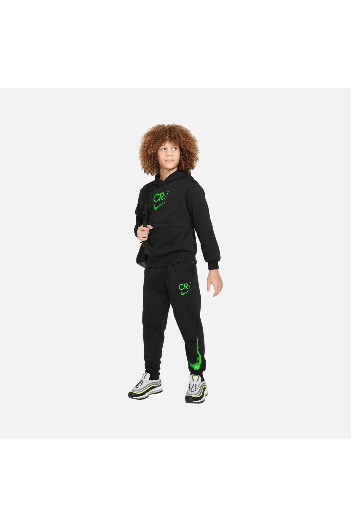 Nike-Club Fleece Football Tracksuit of Crm7 - White and Black 1