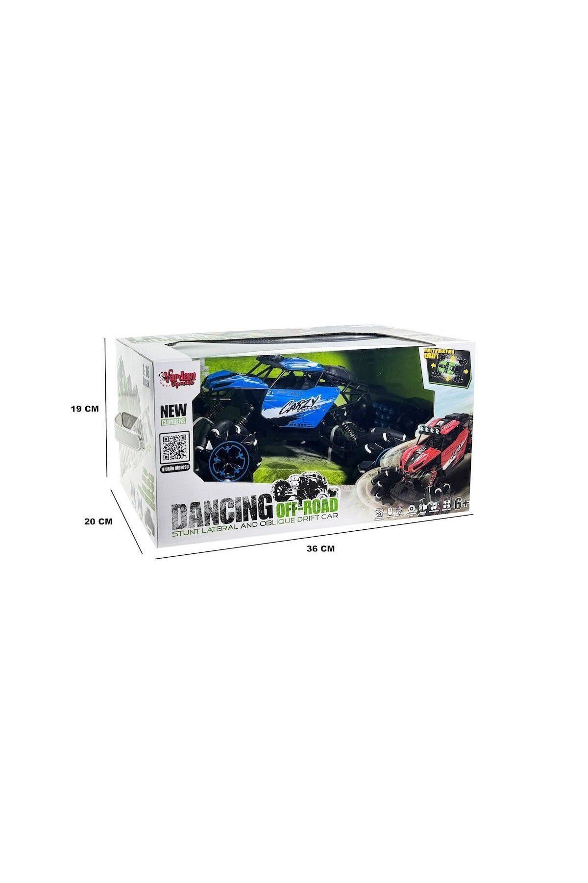 OEM RQ2051 Kumandalı Şarjlı Off Road Arazi Arabası 1:16 -Vardem Oyuncak