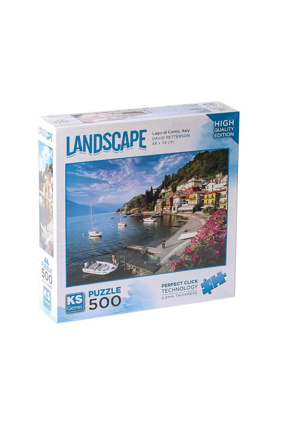 Ks Puzzle 20056 LegoDi Como İtalya 500 Parça Puzzle -KS Puzzle