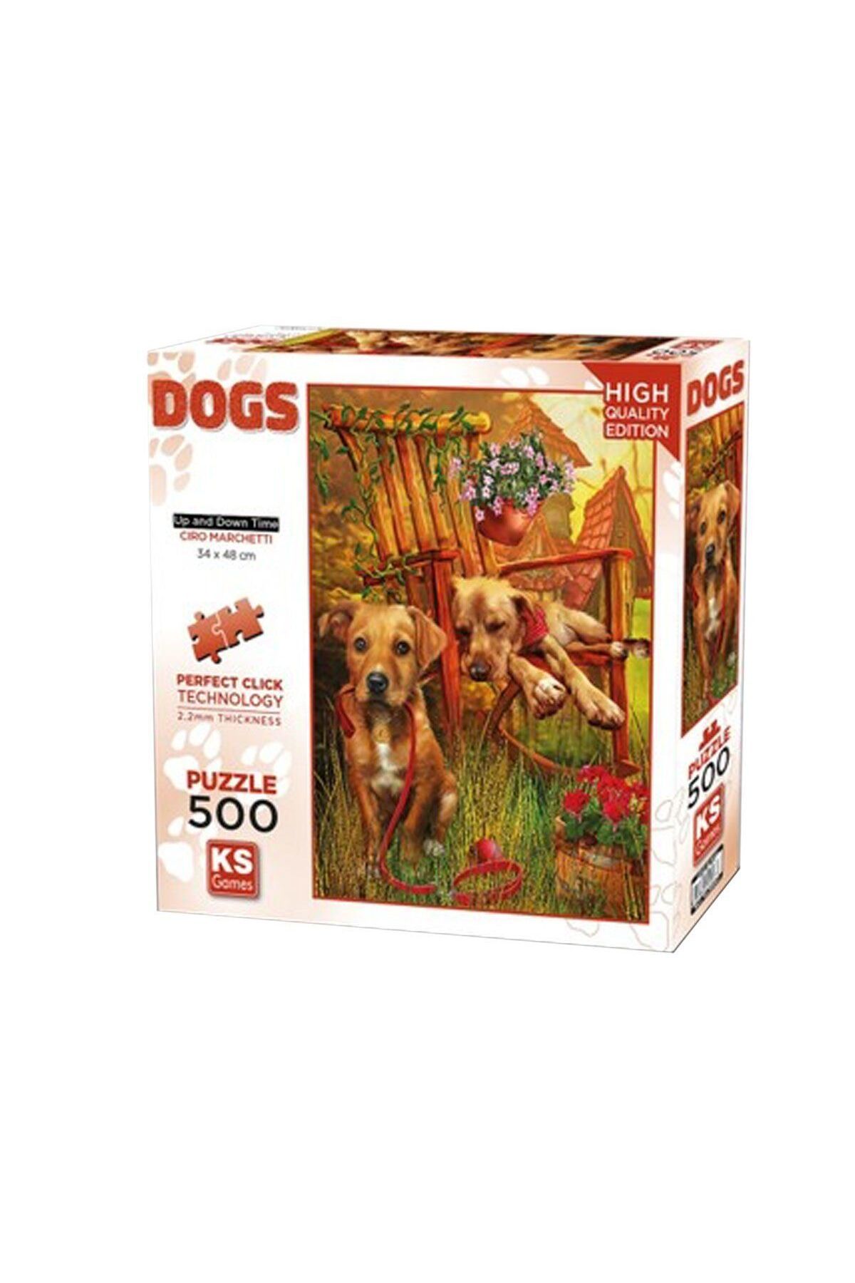 Ks Puzzle 20067 Up And Down Time 500 Parça Puzzle -KS Puzzle
