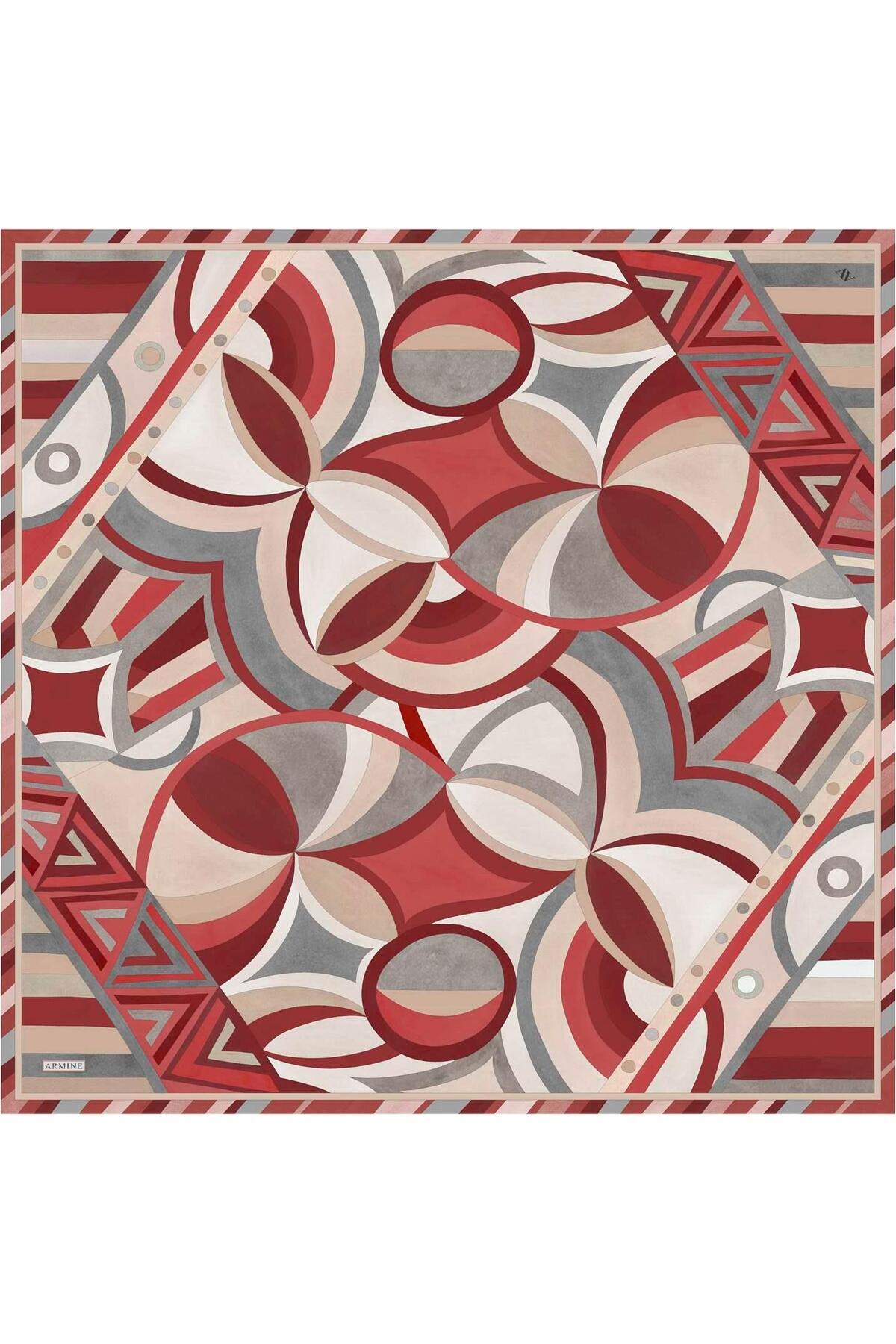 Armine-Patterned Pure Threads Sura Scarf (9336-84) 3