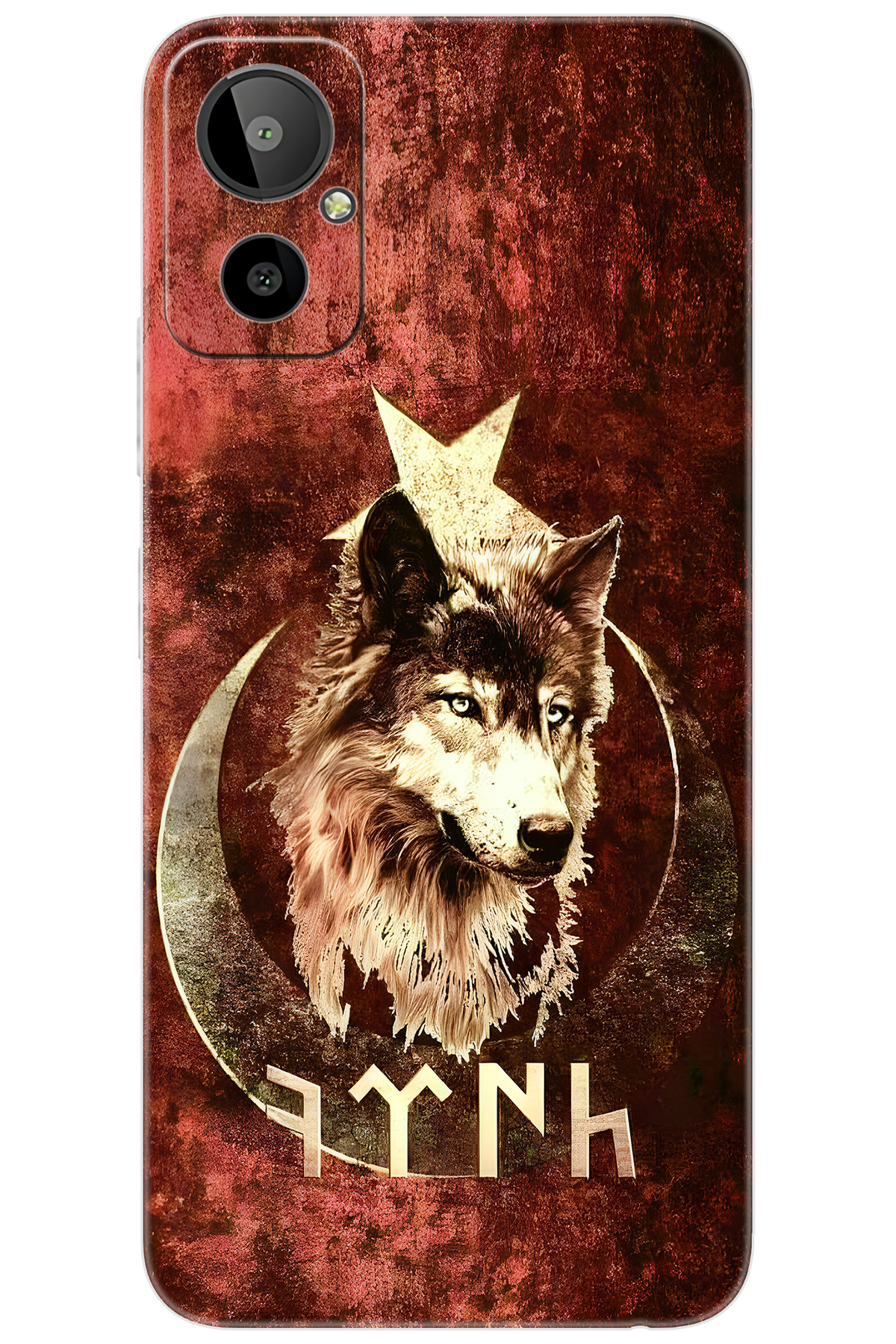 GM 23 SE (G314) Compatible Sheath Pattern Printed Silicone Wolf and Göktürk NGO:385 CP-g9vzLPP