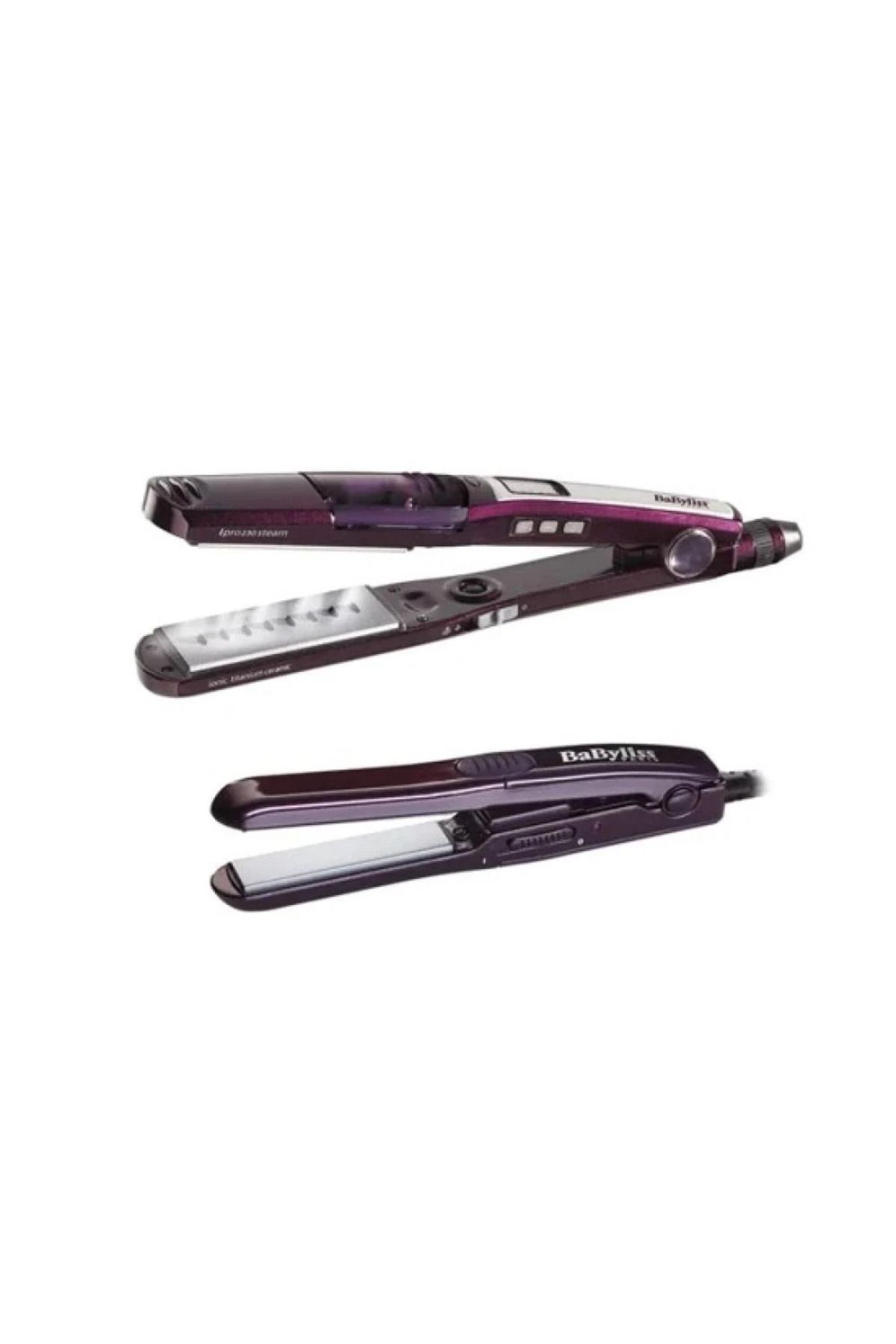 BaByliss Pro-Babyliss Steam  Straightner  Retractable with  mini straightener 2