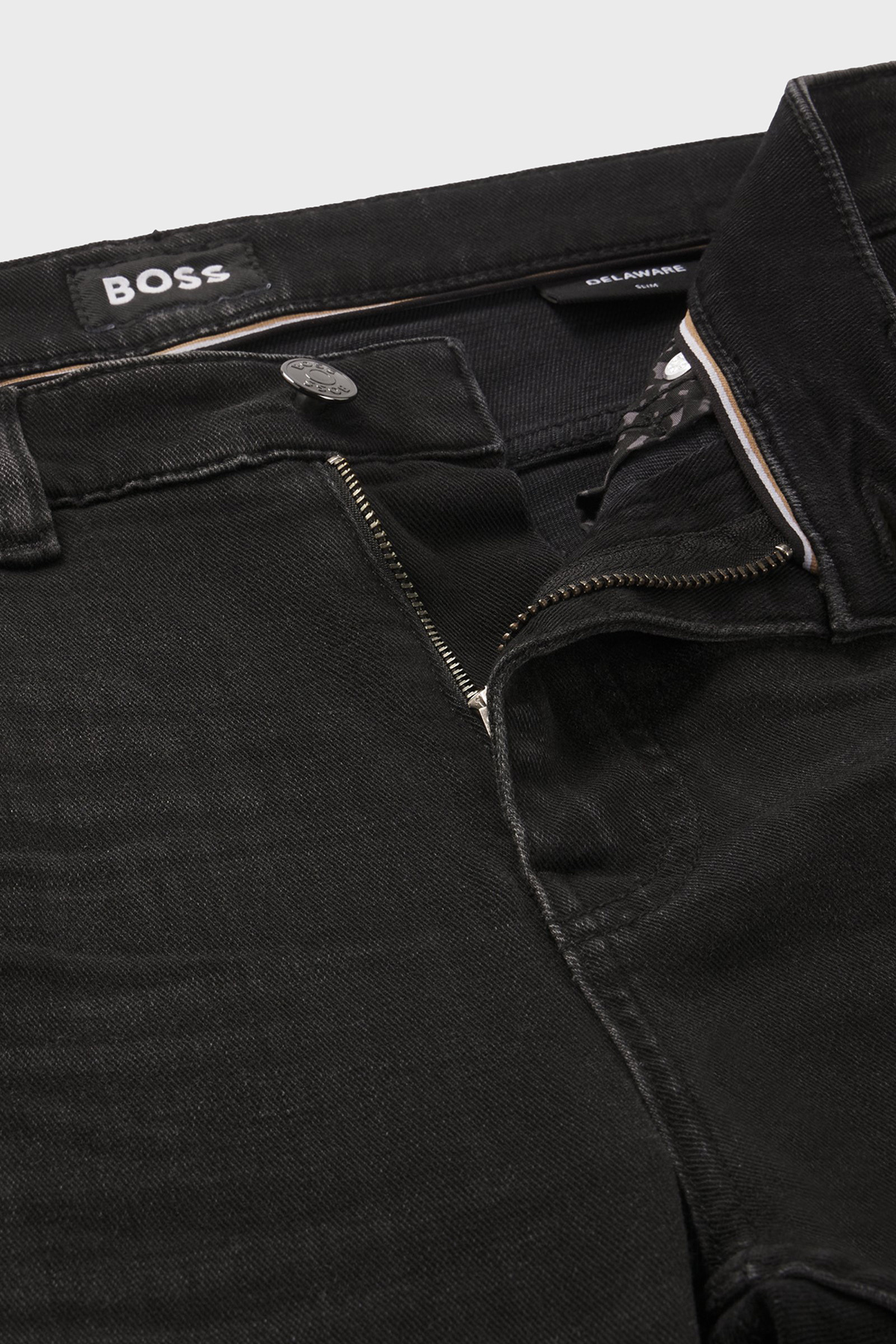 شلوار جین مردانه راسته فاق نرمال | باس BOSS 50532605 005 - تصویر 5