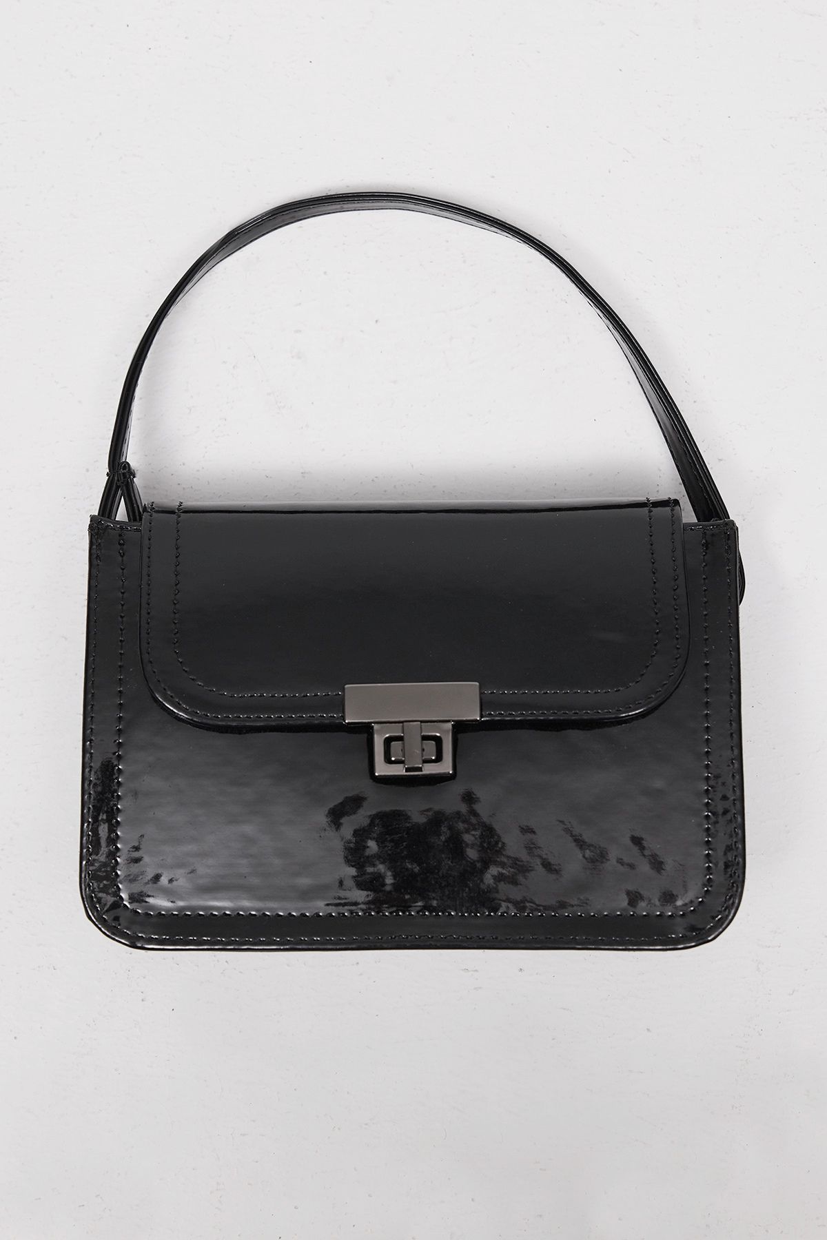 Addax-Patent Leather Hand and Shoulder Bag Ç2145 4